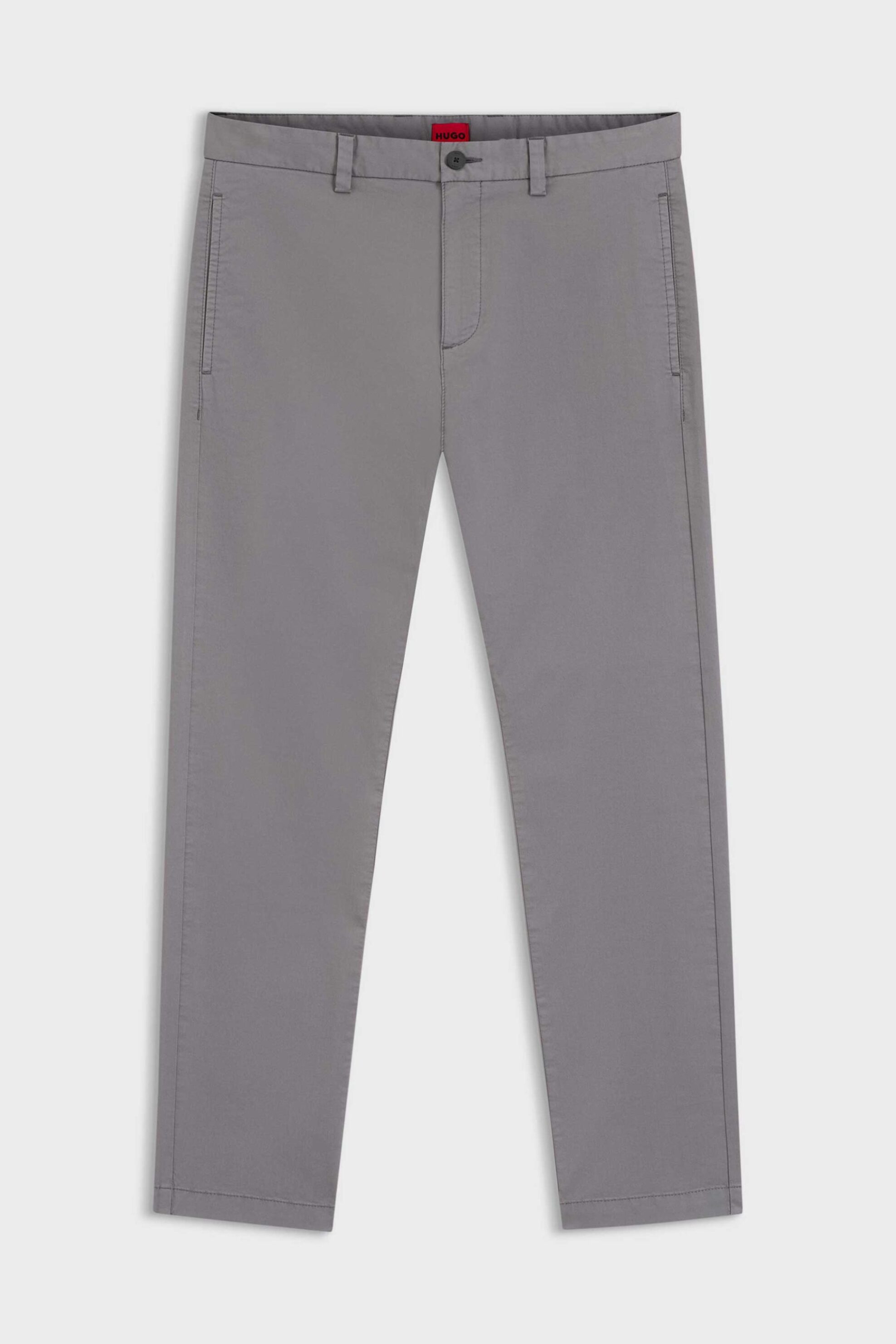 Hugo Boss Ανδρικό Παντελόνι Chino Slim Fit David251D - 50530886 Ανθρακί