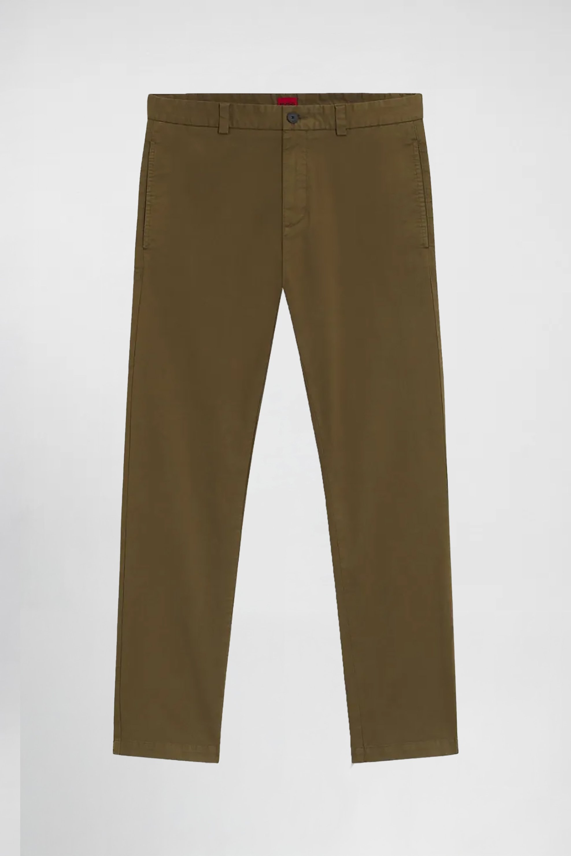 Hugo Boss Ανδρικό Παντελόνι Chino Slim Fit David251D - 50530886 Λαδί