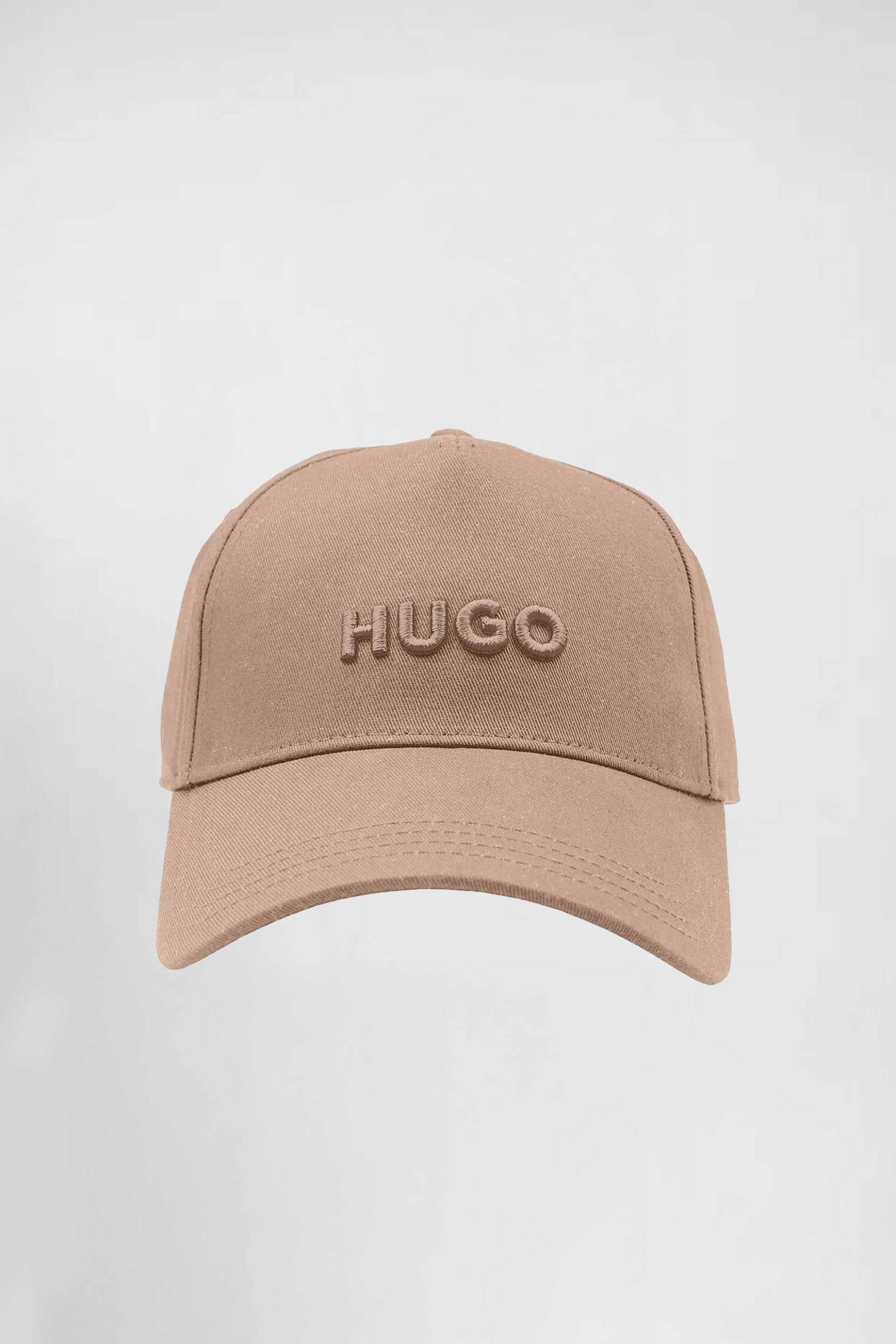 HUGO Hugo Boss ανδρικό καπέλο με ανάγλυφο λογότυπο "Jude" - 50533410 Μπεζ