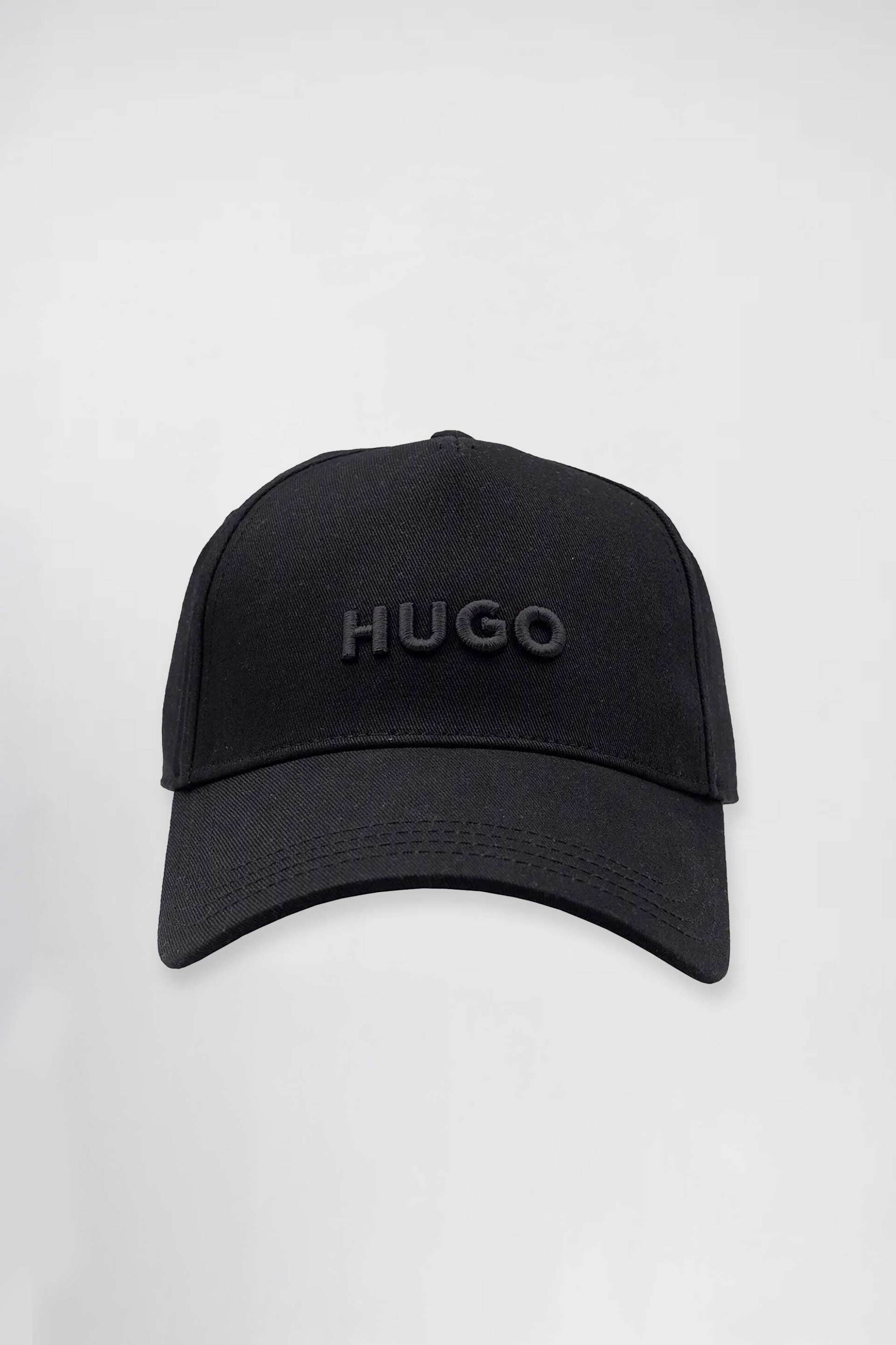 HUGO Hugo Boss ανδρικό καπέλο με ανάγλυφο λογότυπο "Jude" - 50533410 Μαύρο