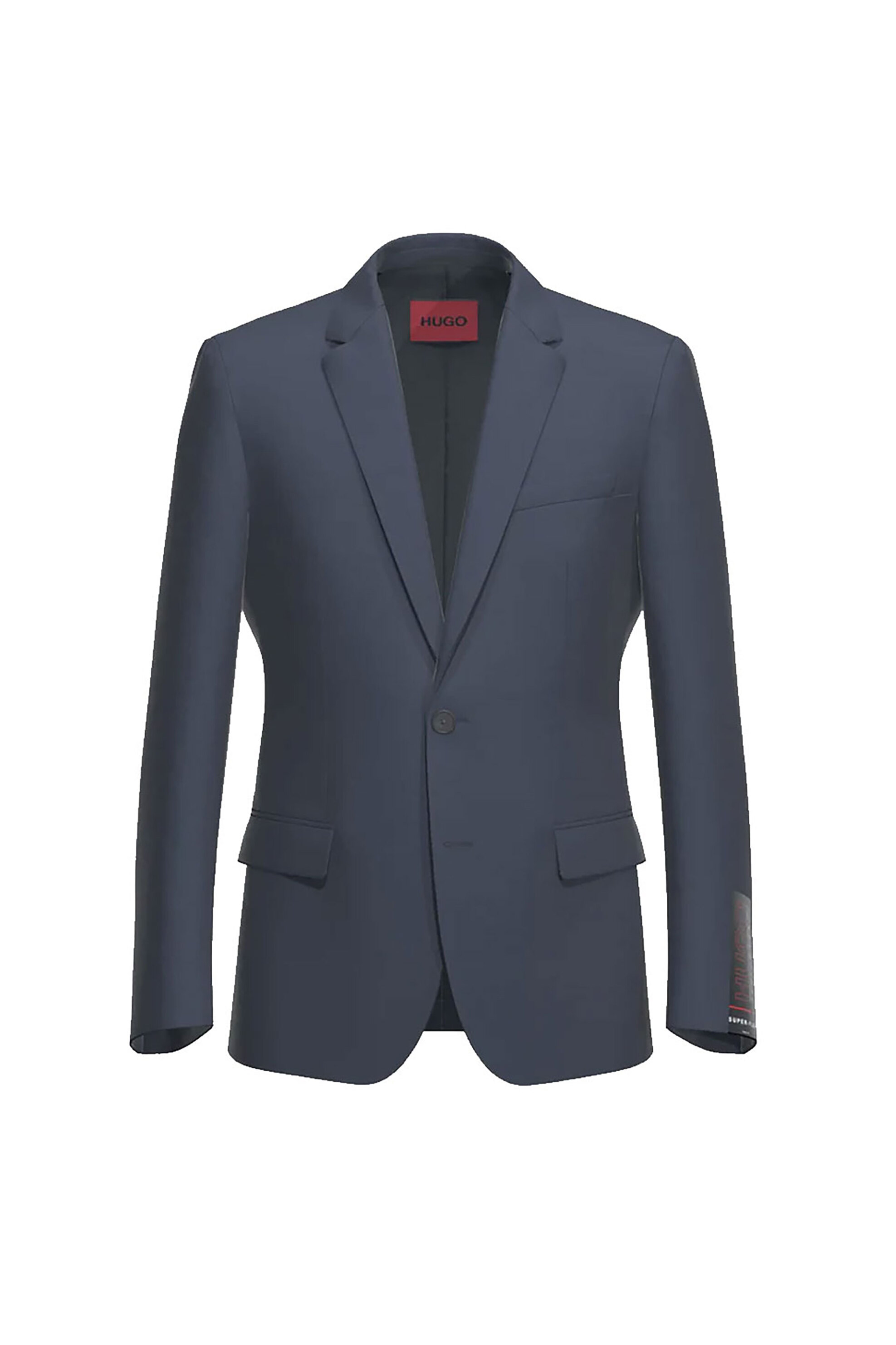 HUGO Hugo Boss ανδρικό σακάκι μονόχρωμο "Henrym204x" - 50446541 Μπλε Σκούρο