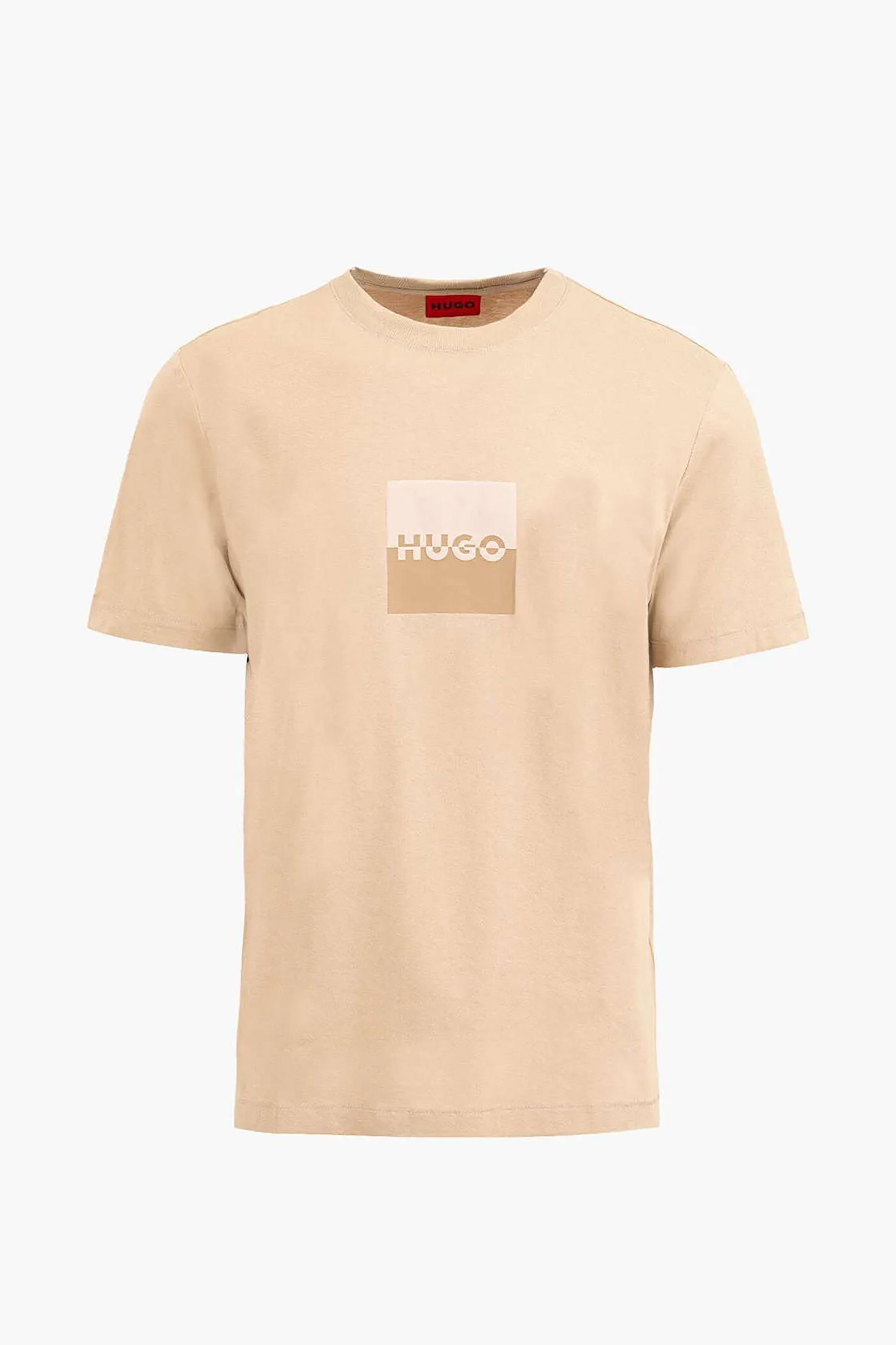 Hugo Boss ανδρικό T-shirt με λογότυπο - 50542784 Μπεζ