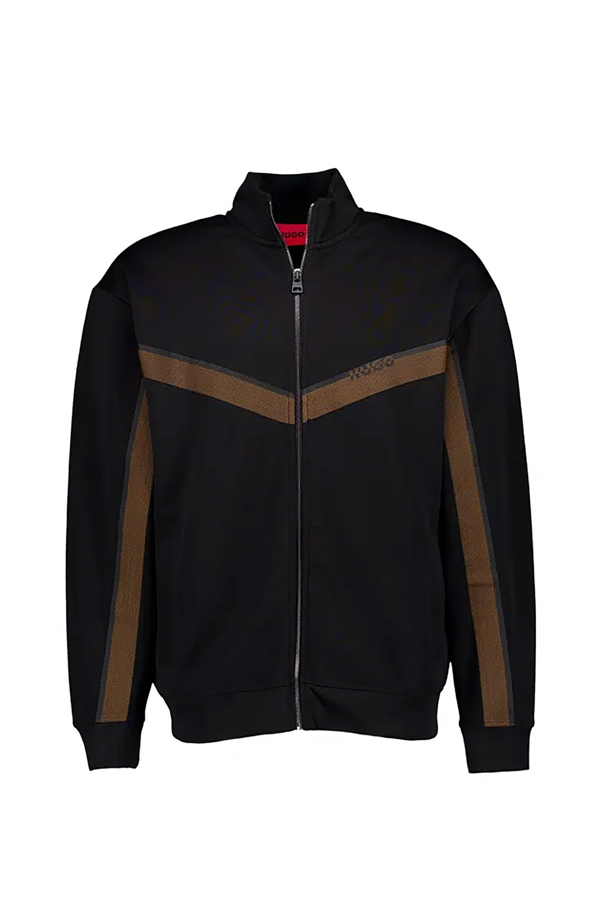 Hugo Boss ανδρική ζακέτα με λογότυπο - 50542833 Μαύρο