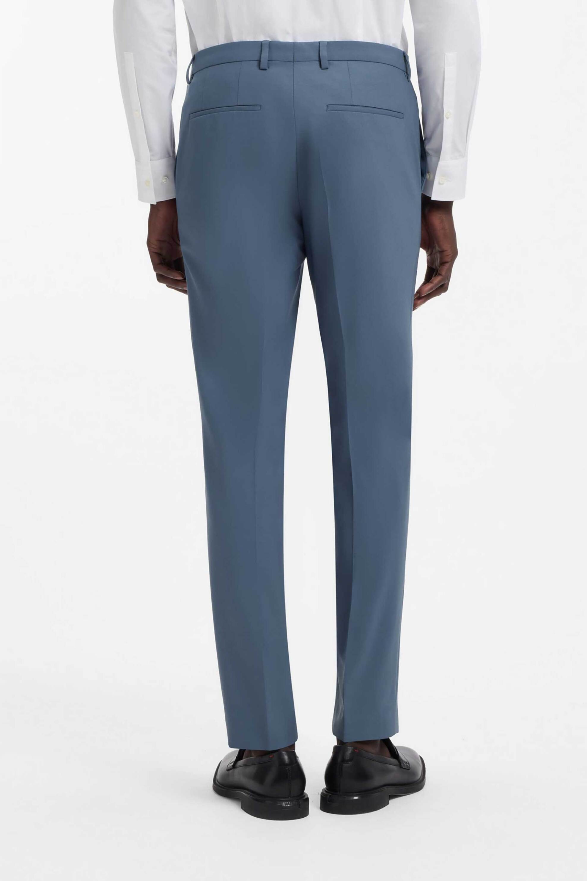 Hugo Boss Ανδρικό Κοστούμι Slim Fit Henry Getlin232X - 50547345 Μπλε
