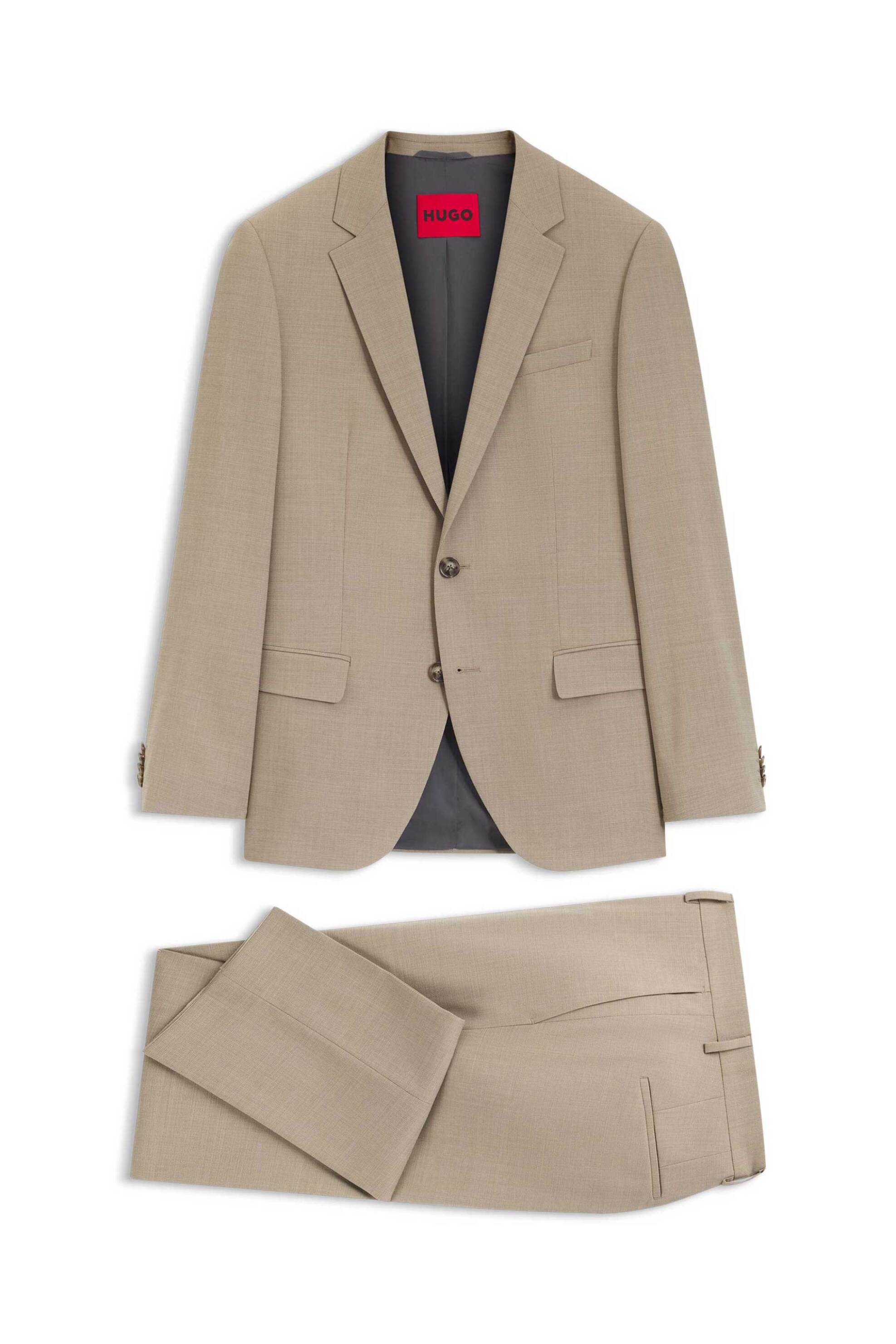 Hugo Boss ανδρικό κοστούμι Slim Fit "Henry/Getlin232X" - 50557616 Μπεζ