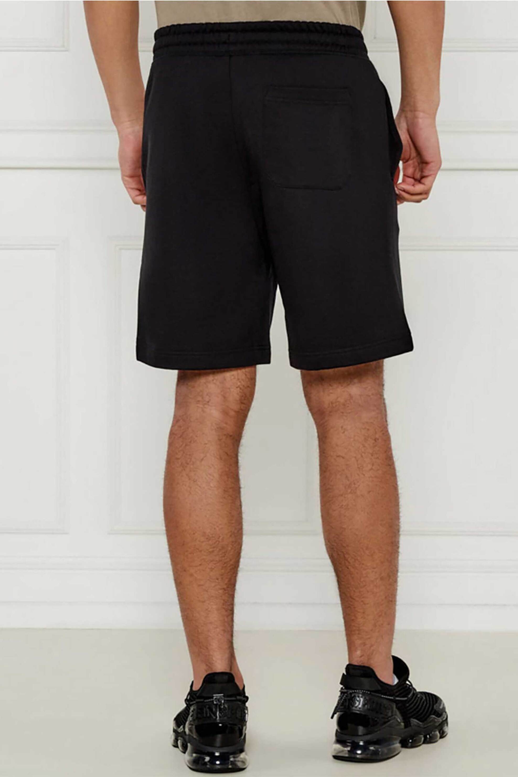 Hugo Boss Ανδρική Βερμούδα Relaxed Fit Dinkoe - 50535260 Μαύρο