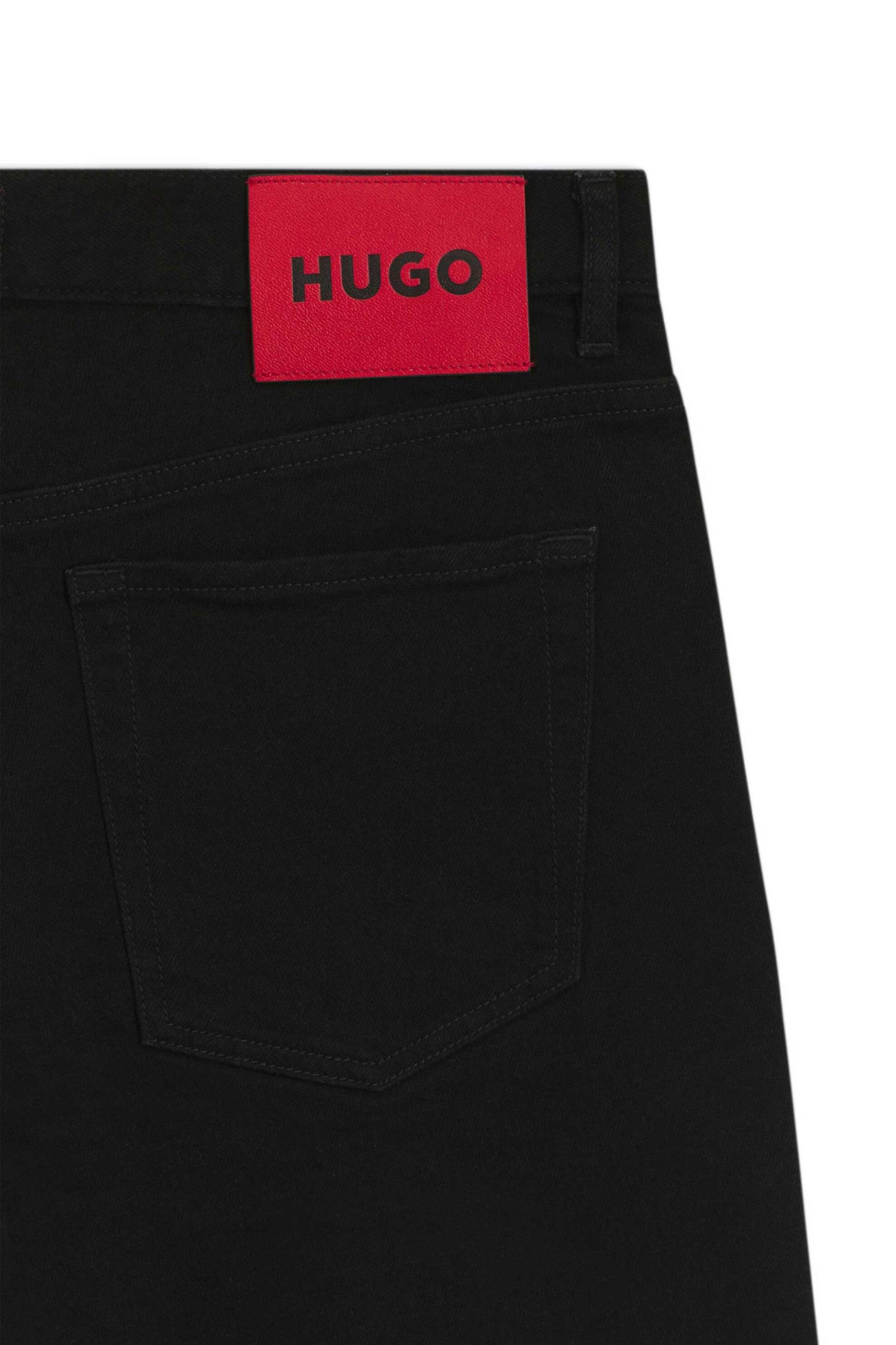 Hugo Boss Ανδρική Denim Βερμούδα Tapered Fit 634 S - 50556154 Μαύρο