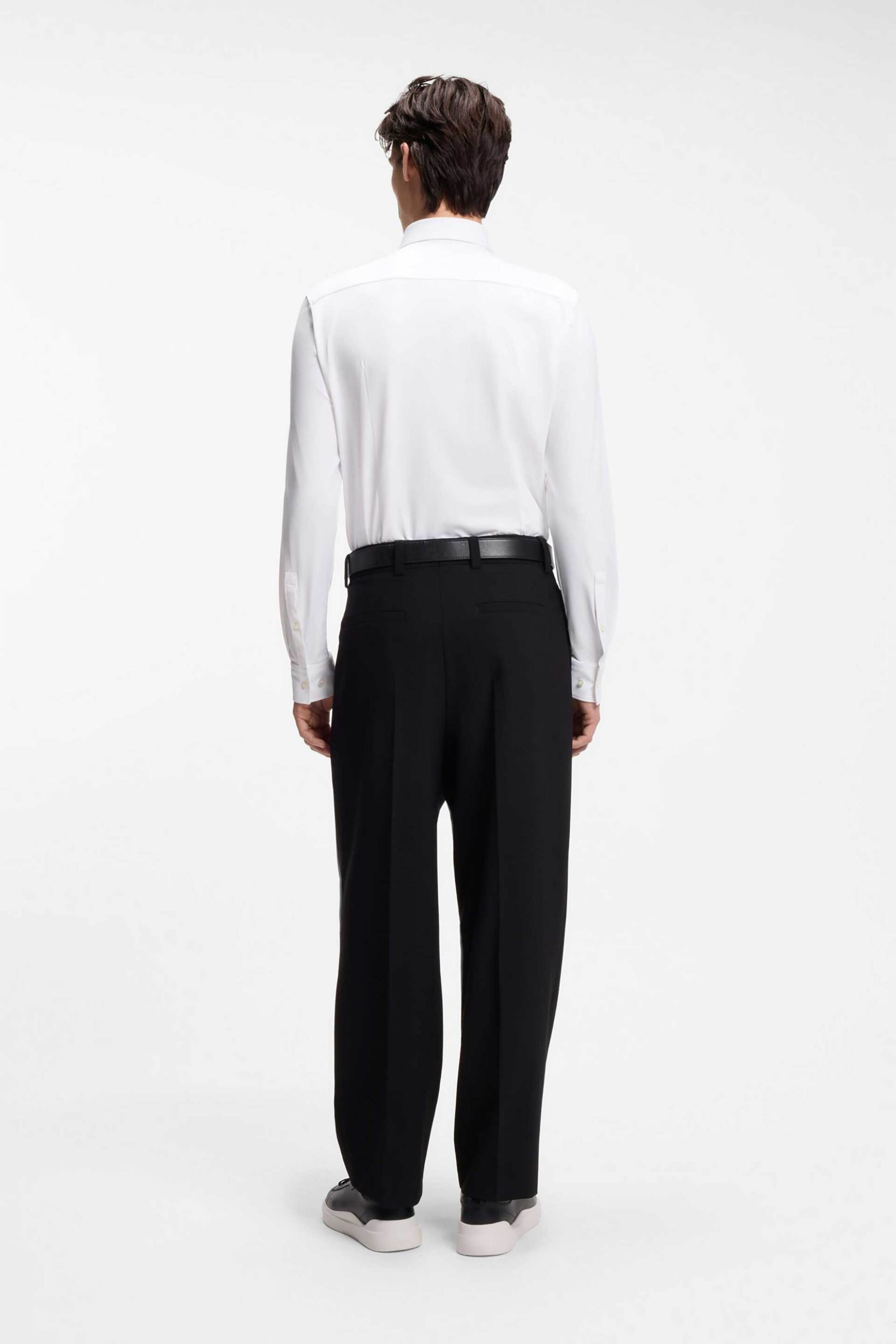 Hugo Ανδρικό Πουκάμισο Slim Fit Kenno - 50481195 Λευκό