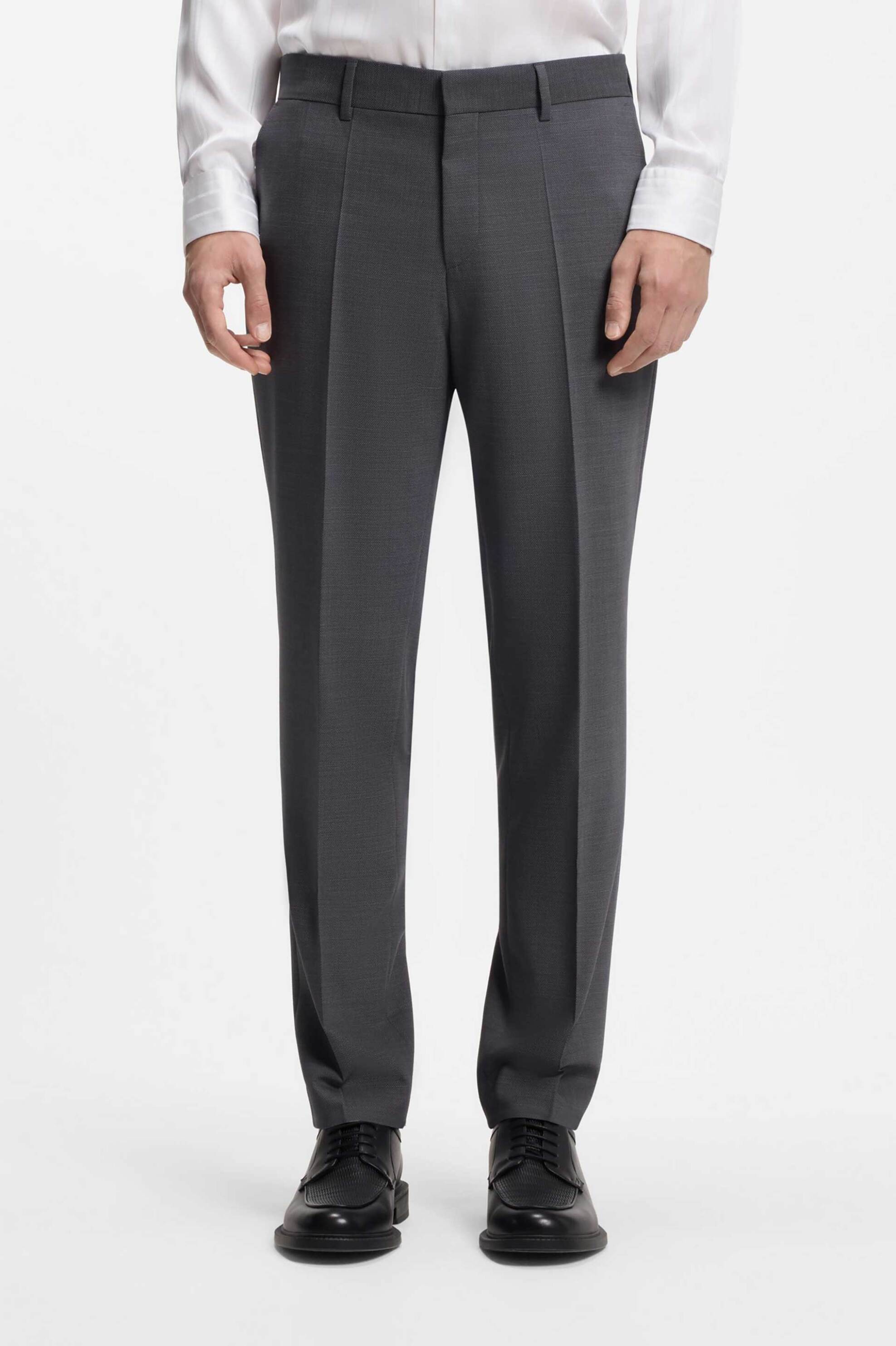 Hugo Ανδρικό Κοστούμι Slim Fit Henry-Getlin - 50569466 Ανθρακί
