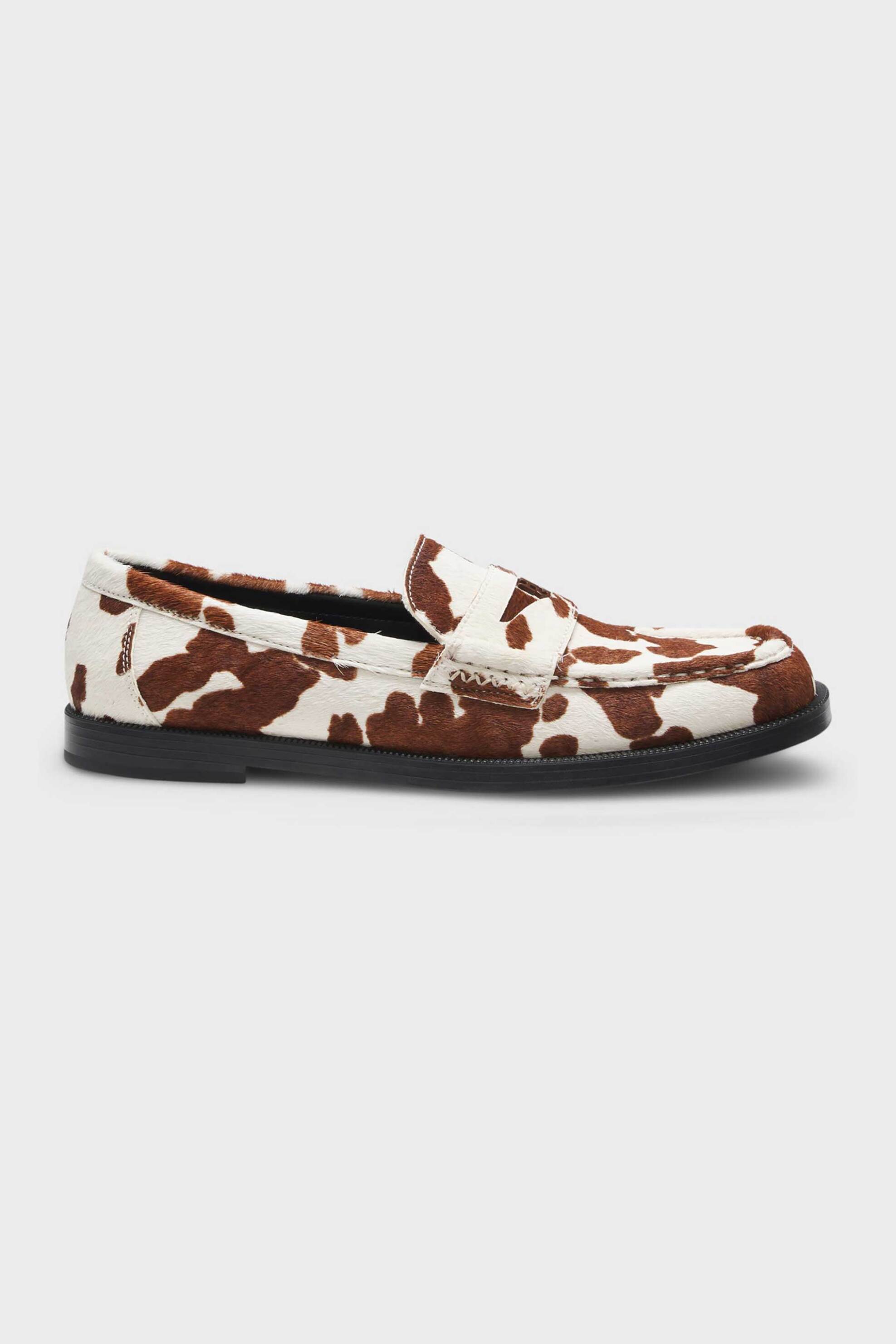 HUGO Hugo γυναικεία cow suede loafers "Liora" - 50568660 Καφέ