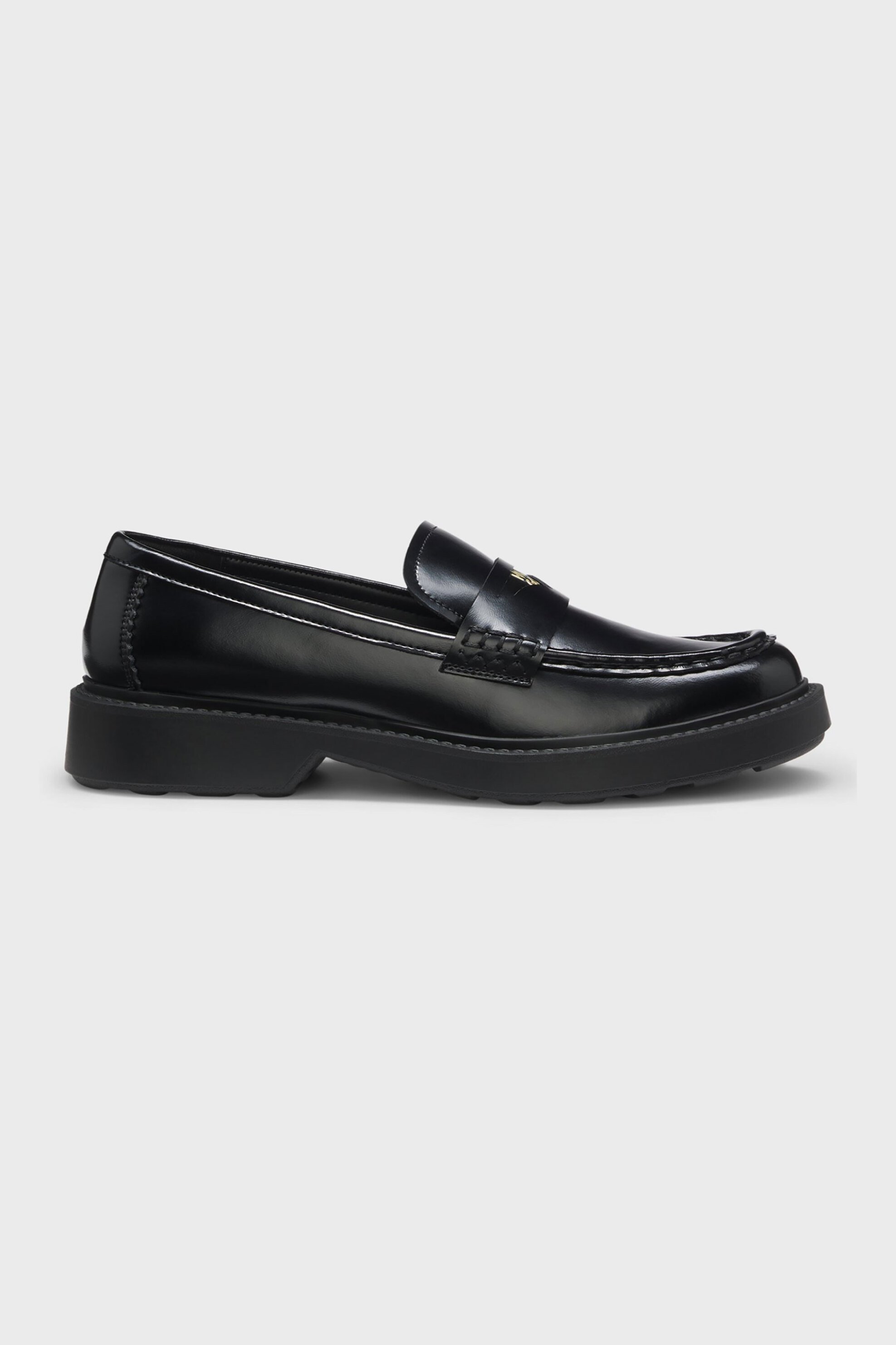HUGO Hugo γυναικεία δερμάτινα loafers "Angey" - 50573780 Μαύρο