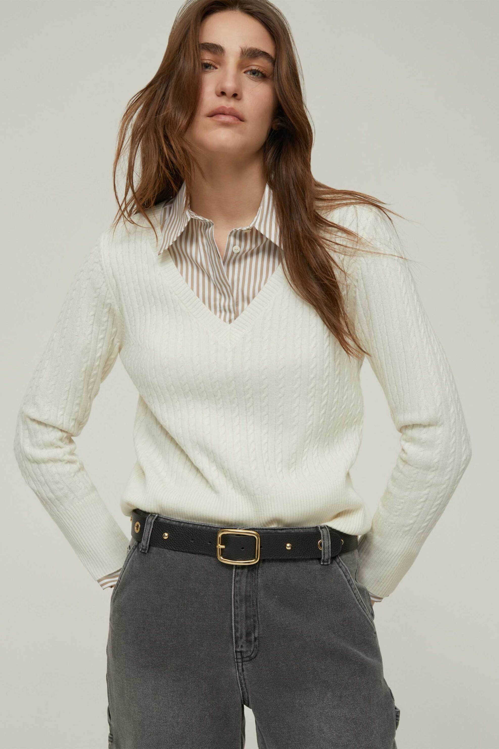 Pennyblack γυναικεία ζώνη με τρούκς "Utrec" - 2521506155200 Μαύρο φωτογραφία