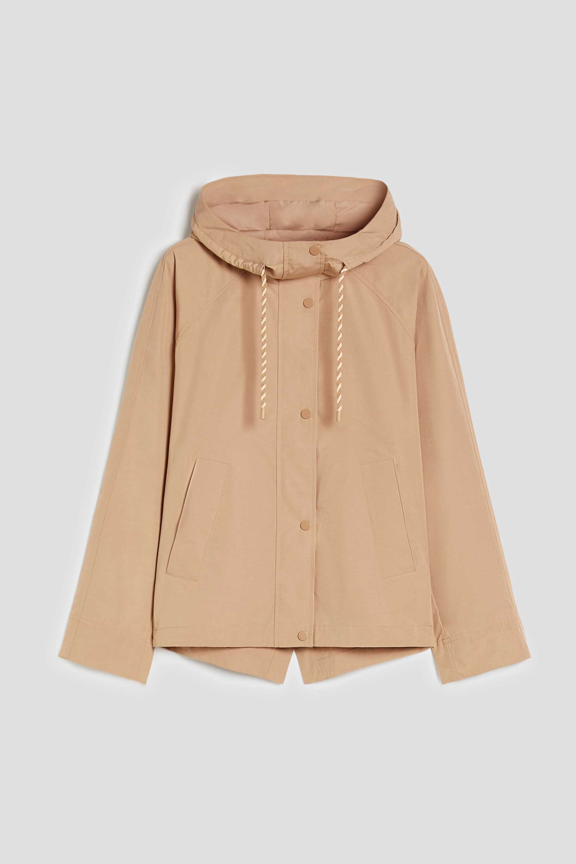 Pennyblack Γυναικείο Jacket Αδιάβροχο με Κουκούλα Pbbalpino - 2611081063200 Καμηλό