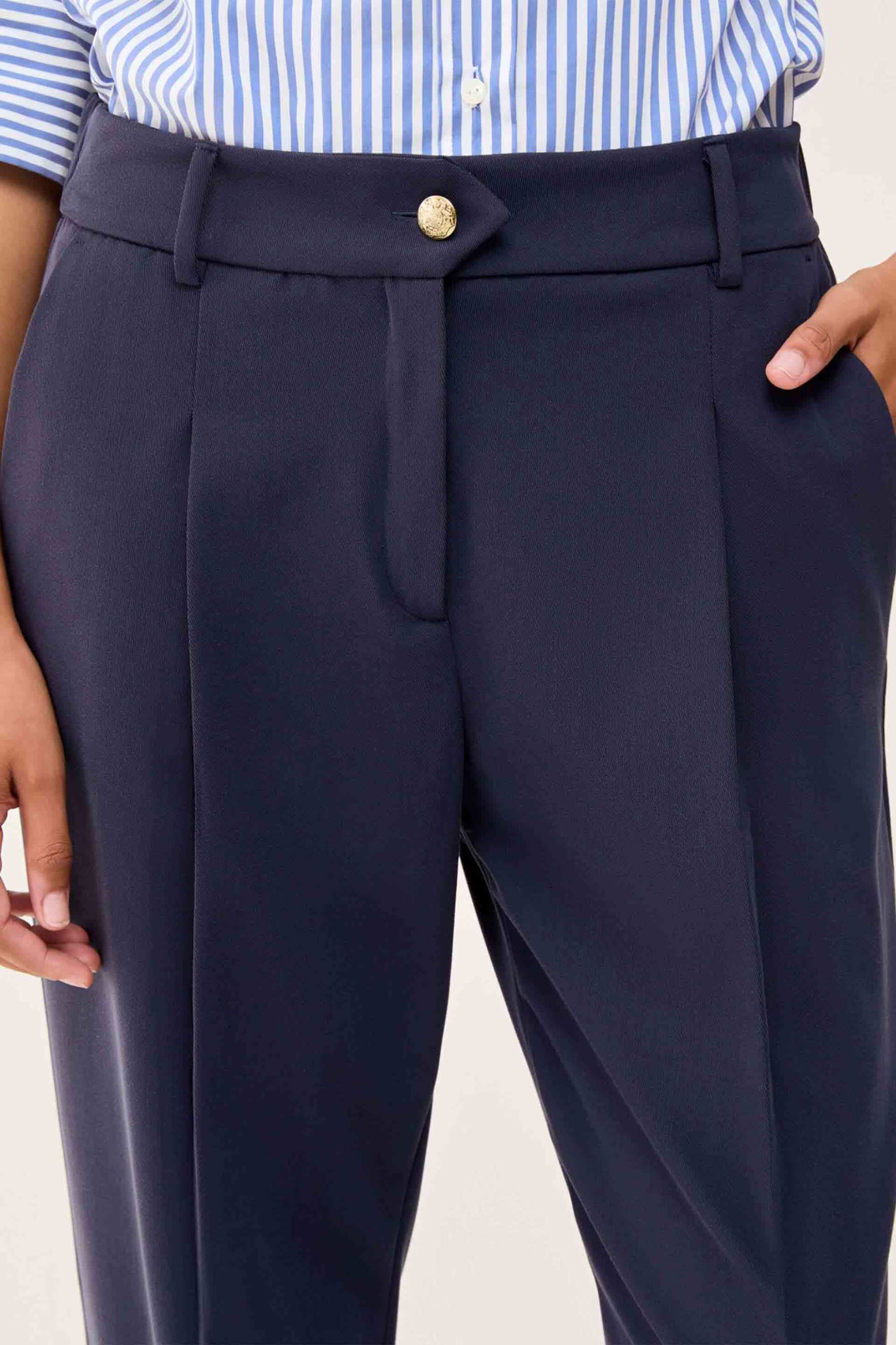 Pennyblack γυναικείο παντελόνι Skinny Fit "Pbbmadia" - 2611131133200 Μπλε Σκούρο φωτογραφία