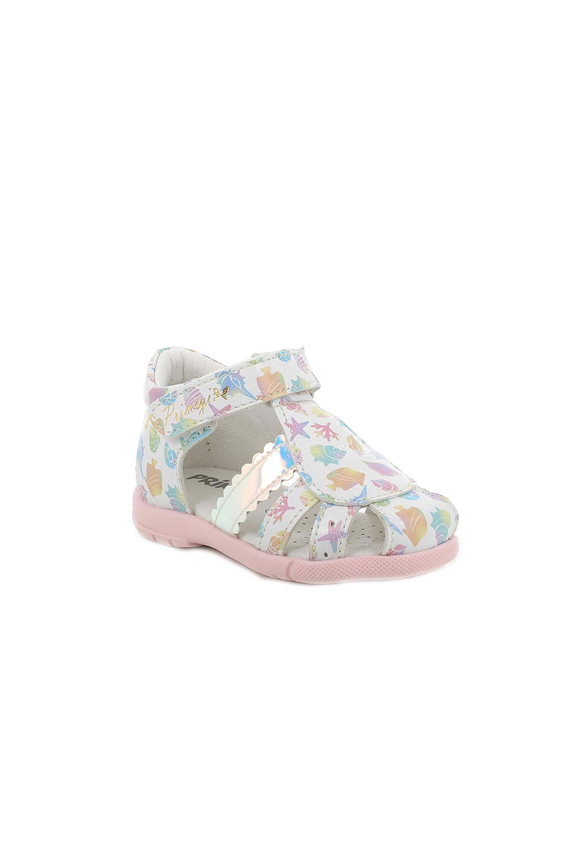 Primigi βρεφικά σανδάλια με velcro και print - 5909822 Λευκό φωτογραφία