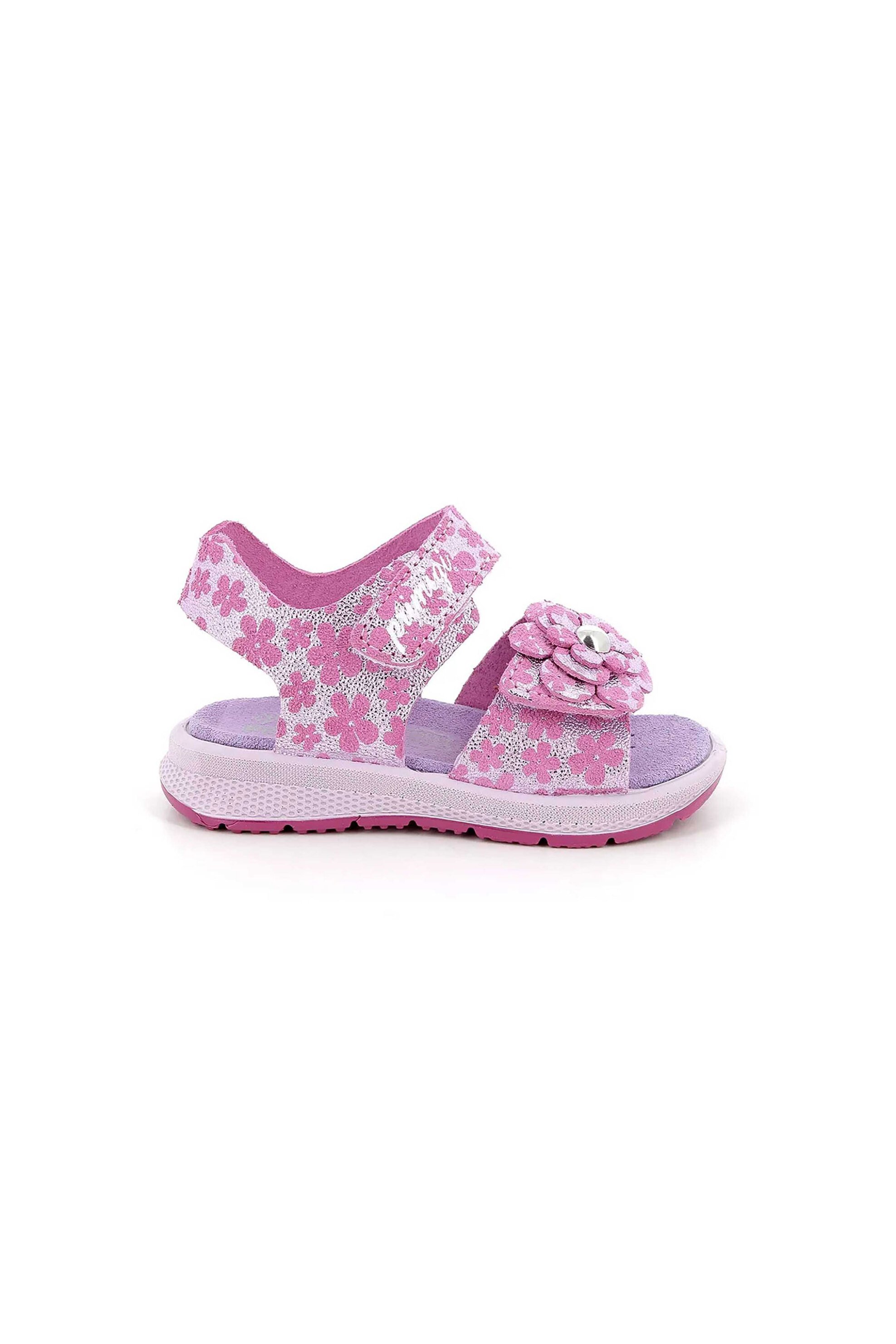 PRIMIGI Primigi παιδικά suede σανδάλια με print - 7870600 Ροζ