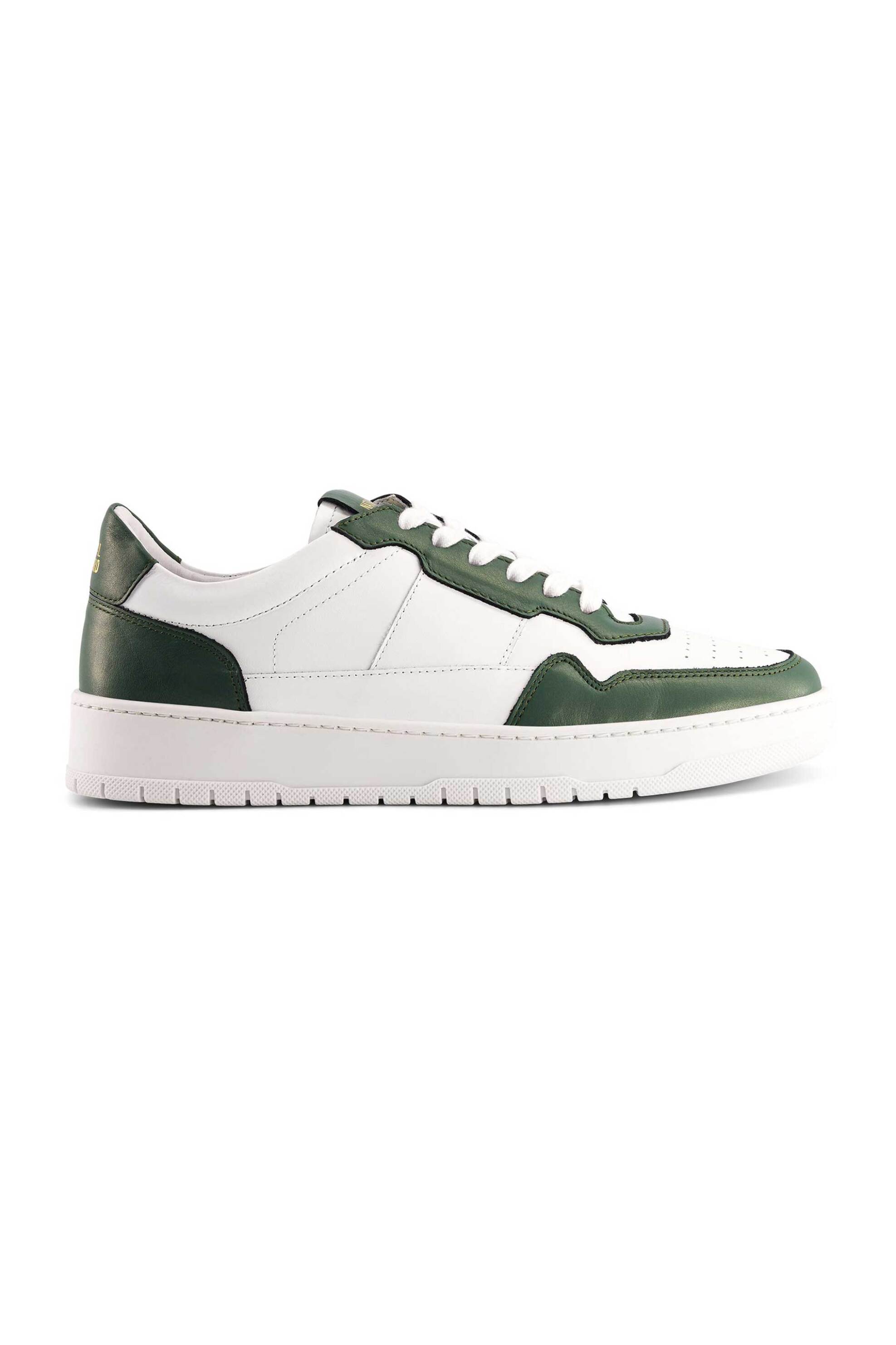 Ανδρική Μόδα > Ανδρικά Παπούτσια > Ανδρικά Sneakers National Standard ανδρικά sneakers μονόχρωμα "Edition 6 White Green" - M06-24S-004 Λευκό