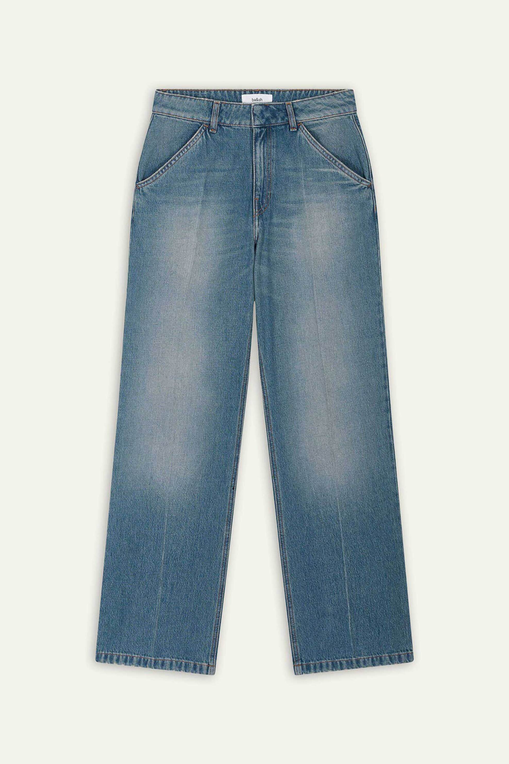 ba&sh γυναικείο τζιν παντελόνι Wide Fit "Vecchi" - 1H24VECC Denim Blue φωτογραφία