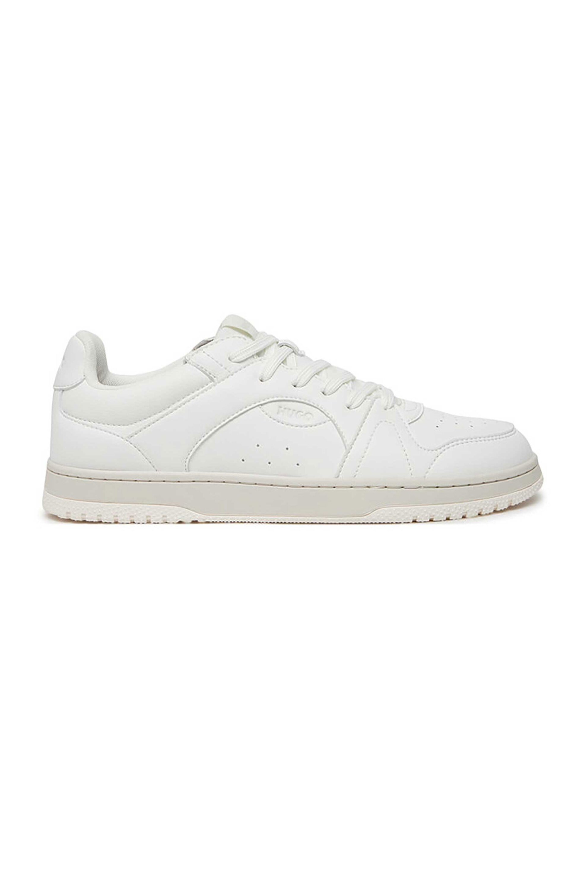 HUGO Hugo Boss άνδρικα sneakers μονόχρωμα "Hadrian" - 50529896 Λευκό