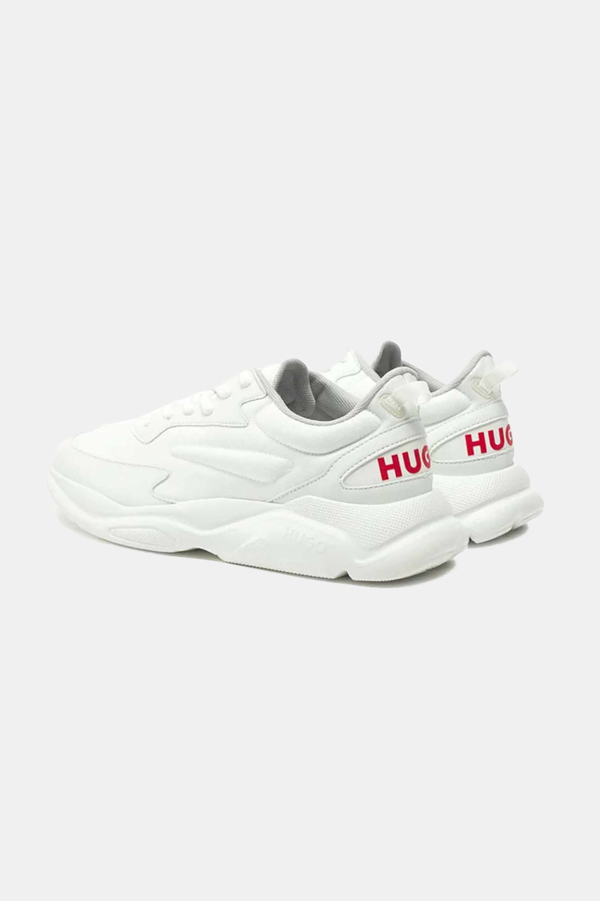 Hugo Boss Ανδρικά Sneakers Leon - 50536960 Λευκό