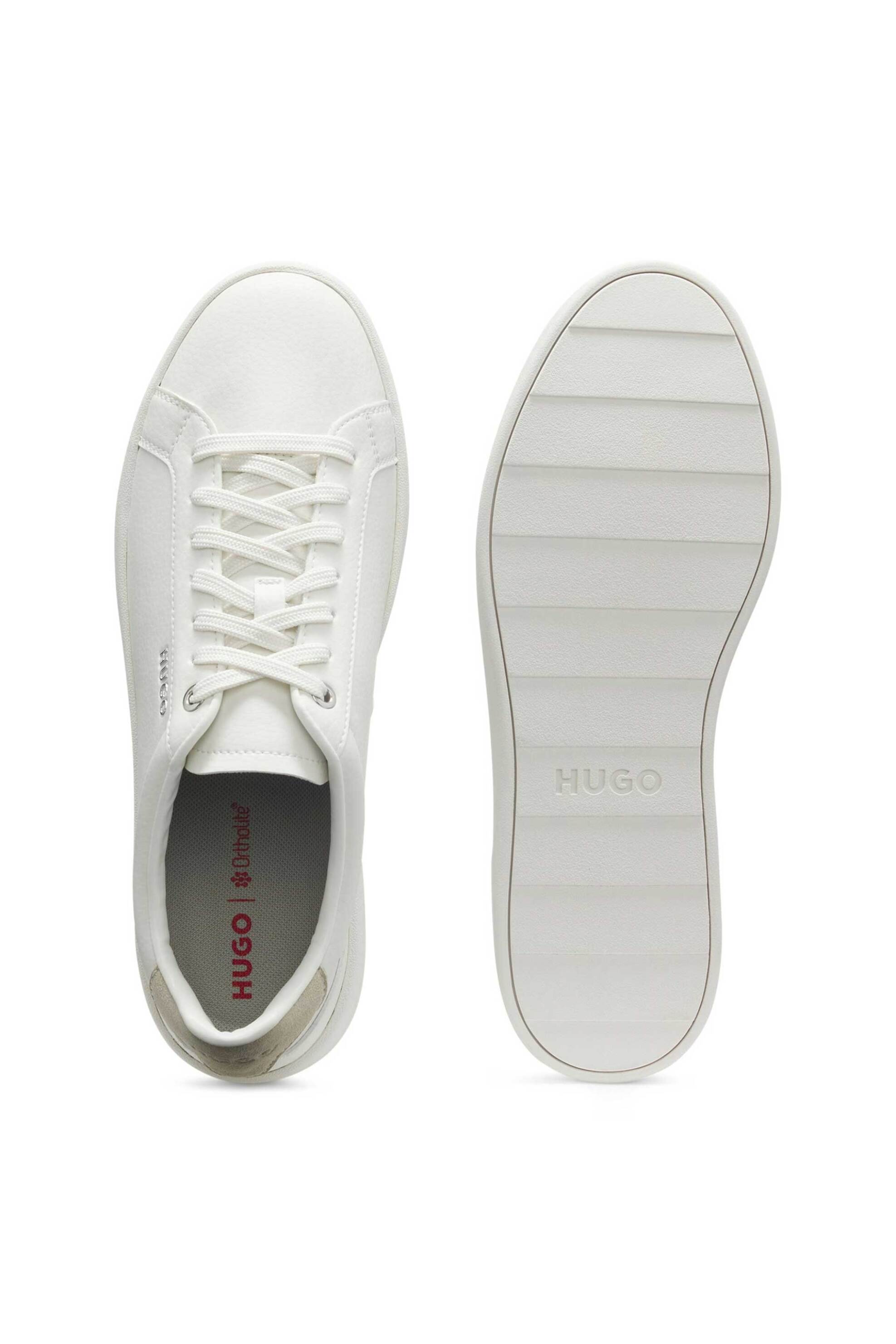 Hugo Boss Ανδρικά Sneakers Μονόχρωμα Lyde - 50567983 Λευκό