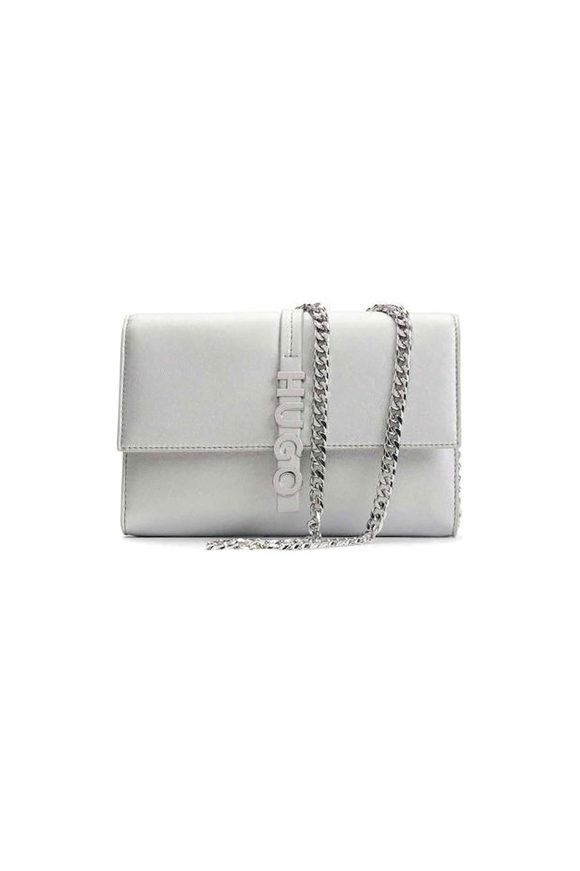 Hugo Boss γυναικείο mini bag μονόχρωμο - 50529382 Ασημί