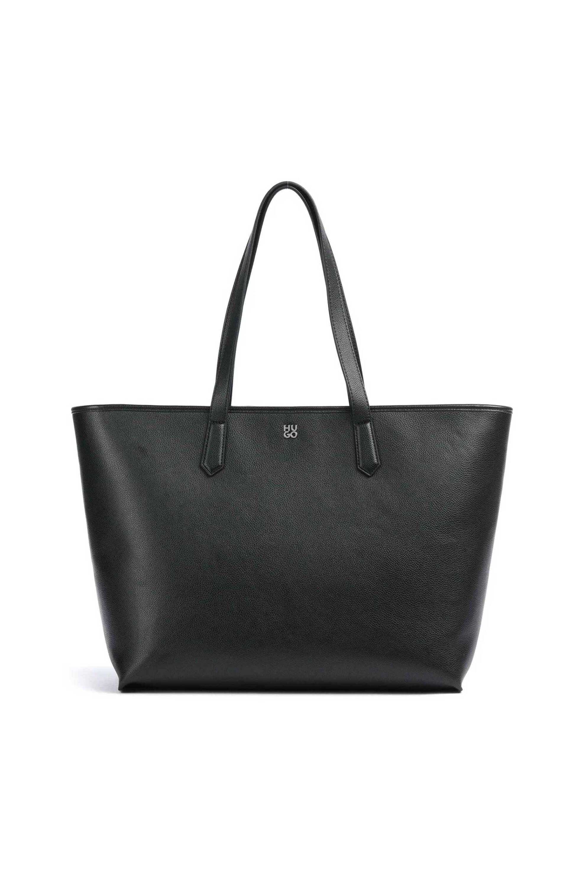 Hugo Boss γυναικεία τσάντα tote με μεταλλικό λογότυπο "Chris 2.0"