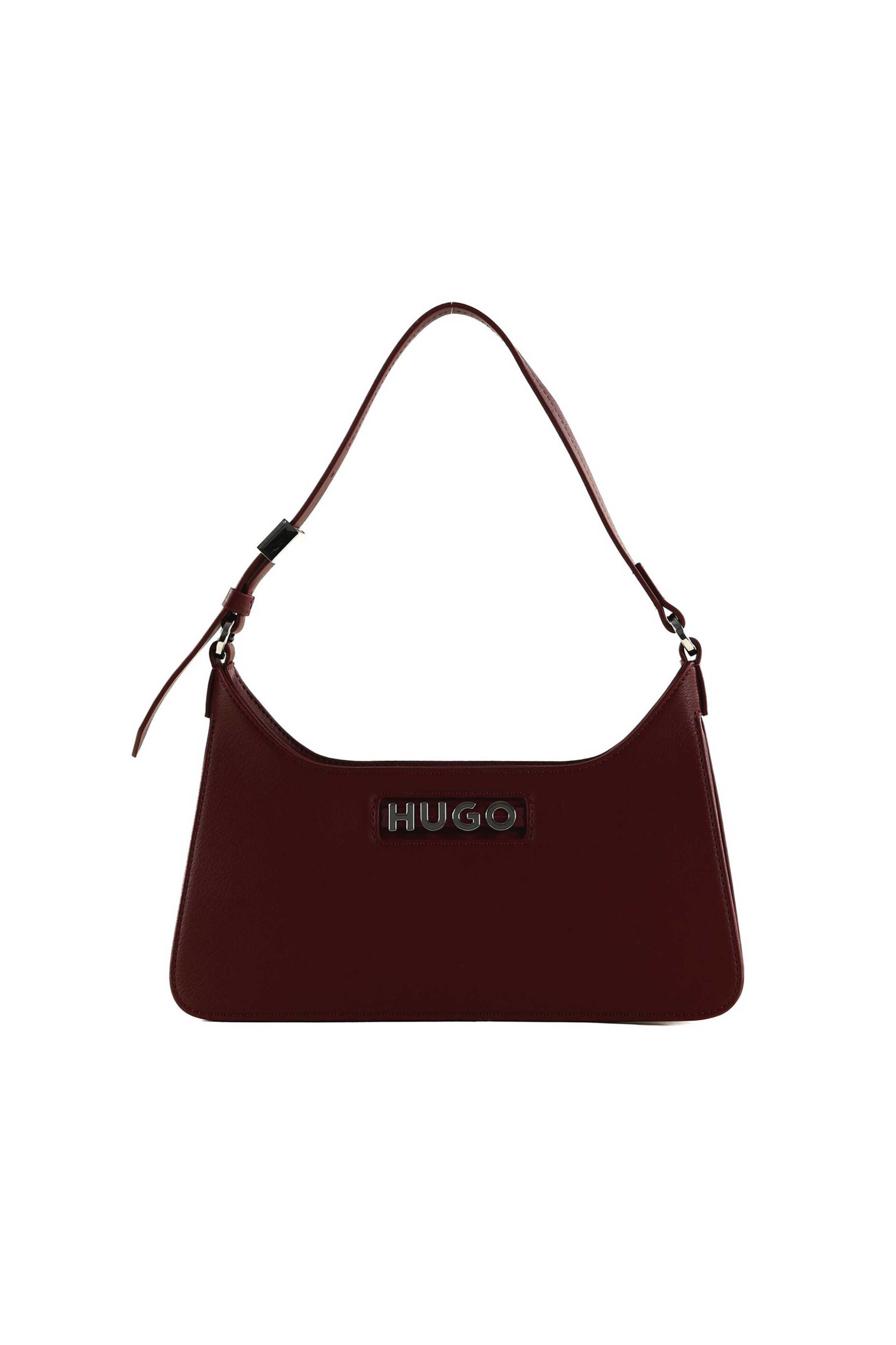 Hugo Boss γυναικεία τσάντα ώμου με μεταλλικό λογότυπο "Mel 2.0"