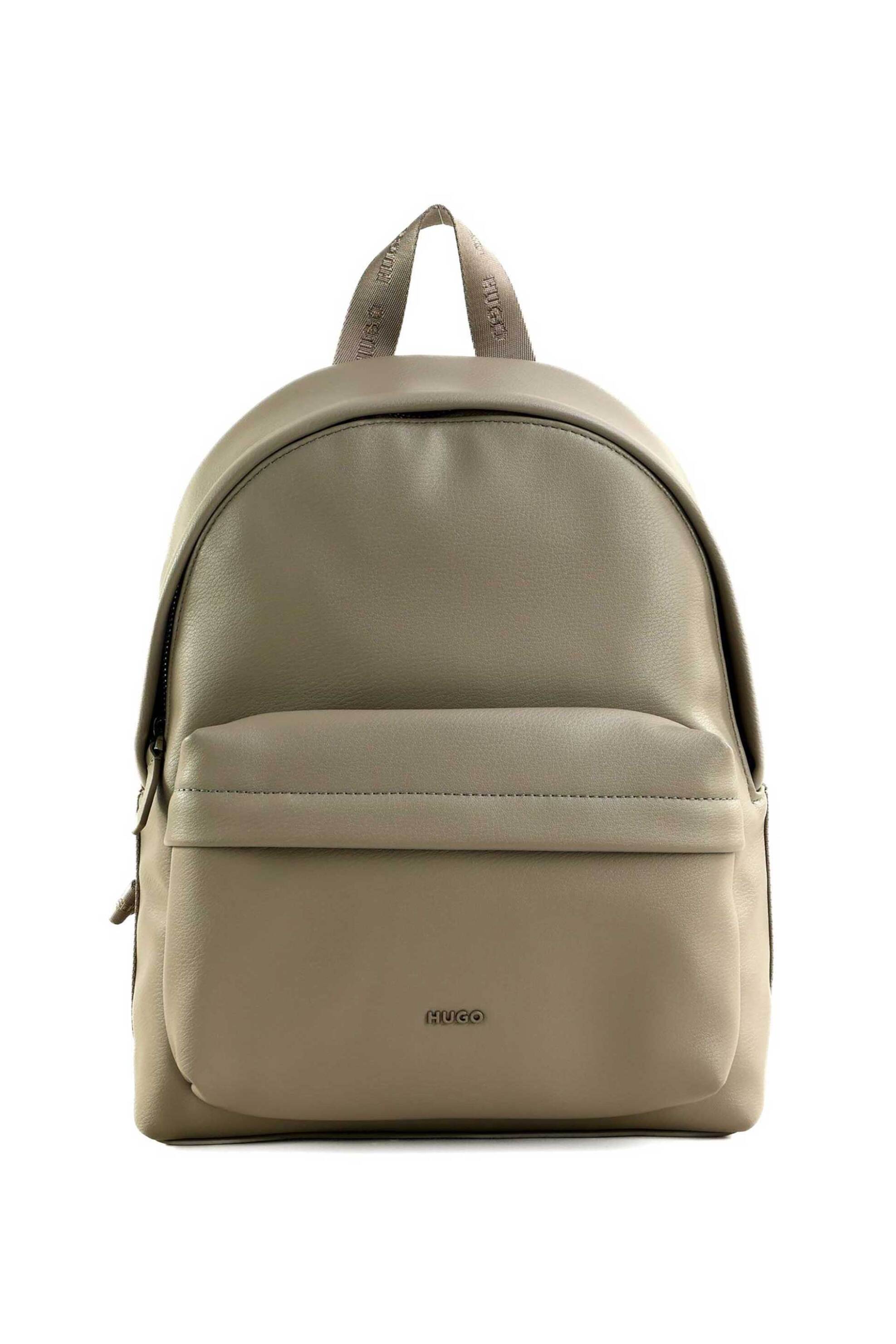 HUGO Hugo Boss γυναικείο backpack με λογότυπο "Bel" - 50547064 Taupe