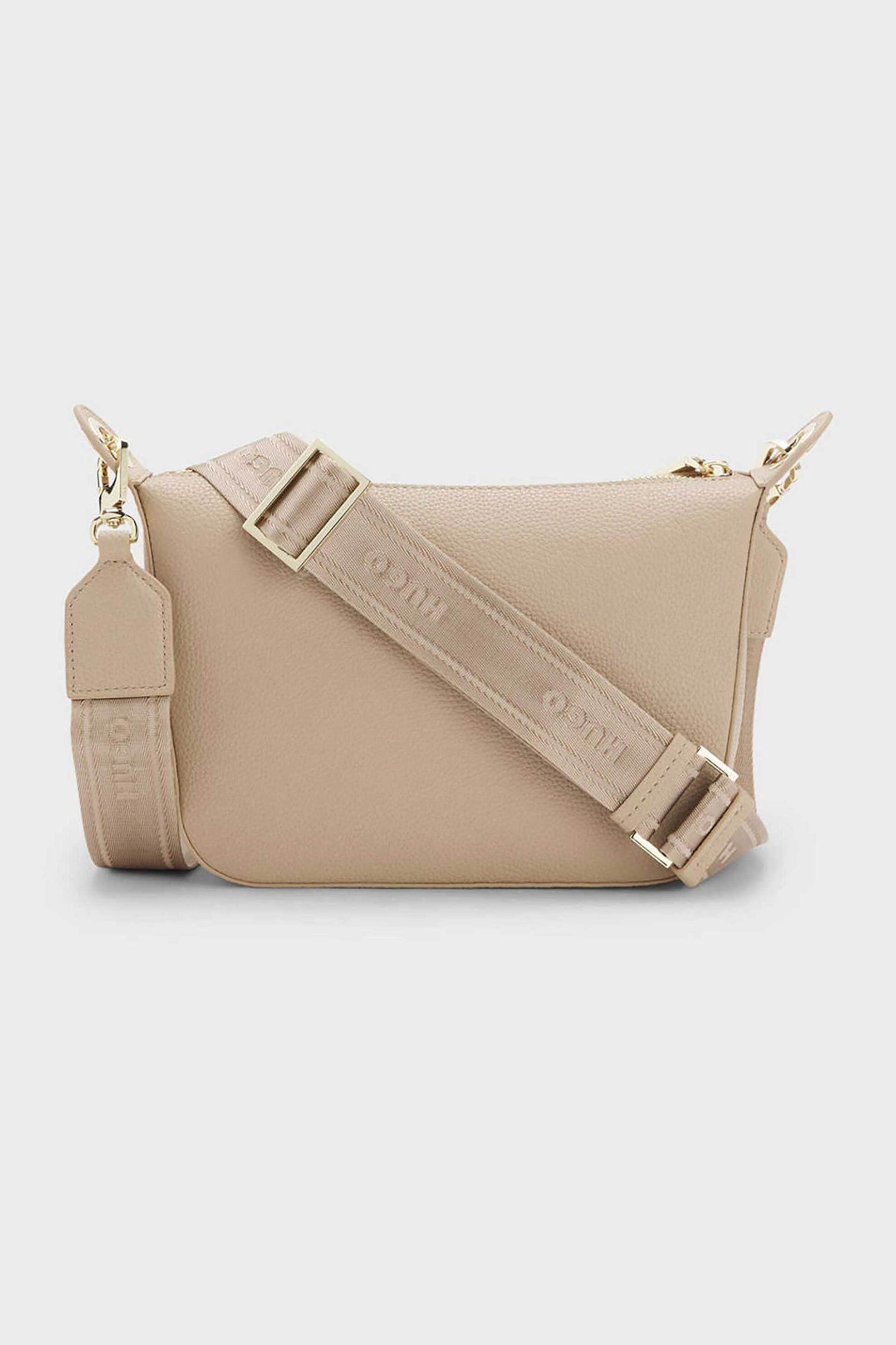 Hugo Boss γυναικεία τσάντα crossbody με μεταλλικό λογότυπο 