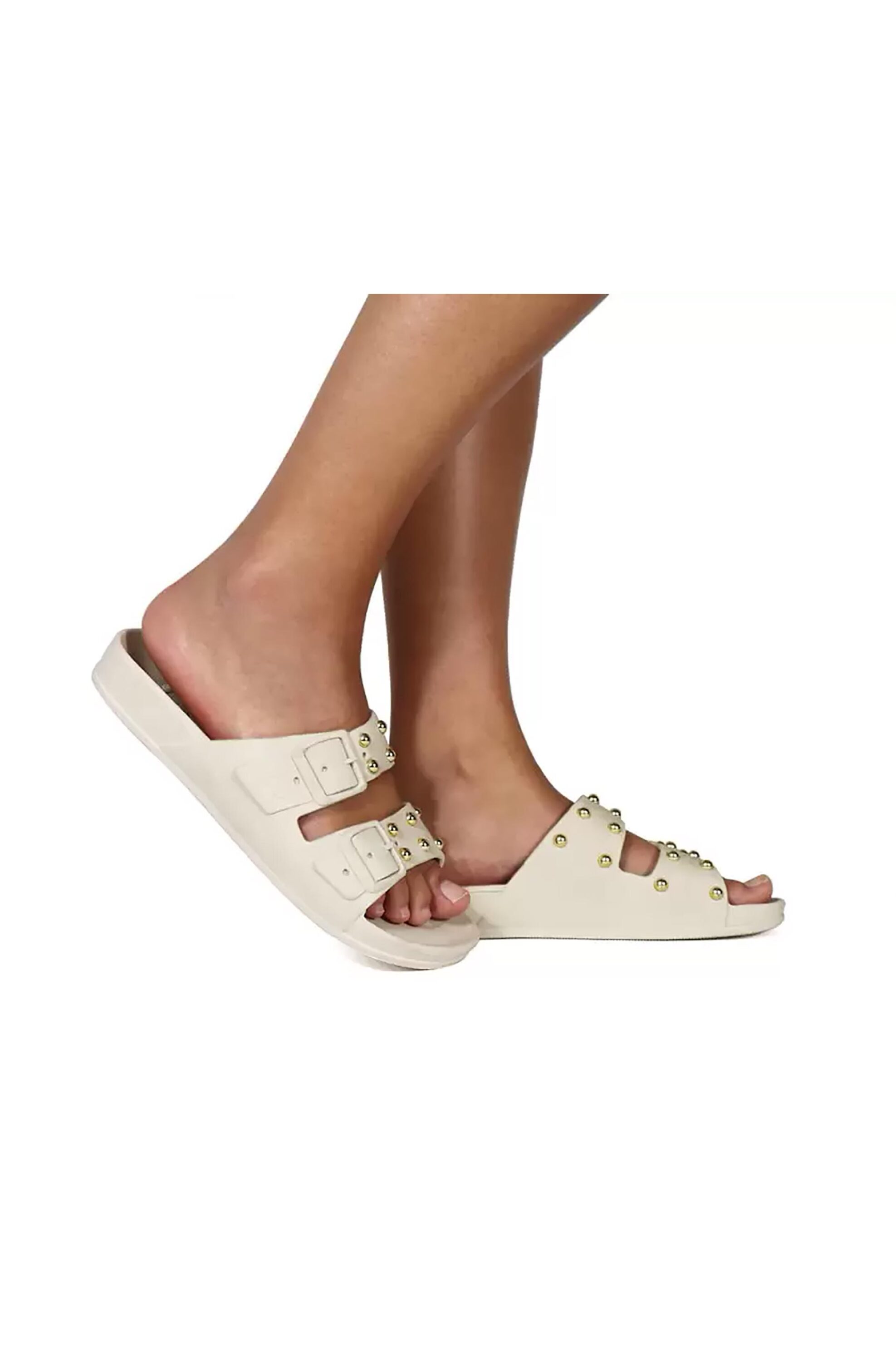 Cacatoès γυναικείες σαγιονάρες με τρουκς "Florianopolis" - FLORIANWPACKE24 Εκρού φωτογραφία