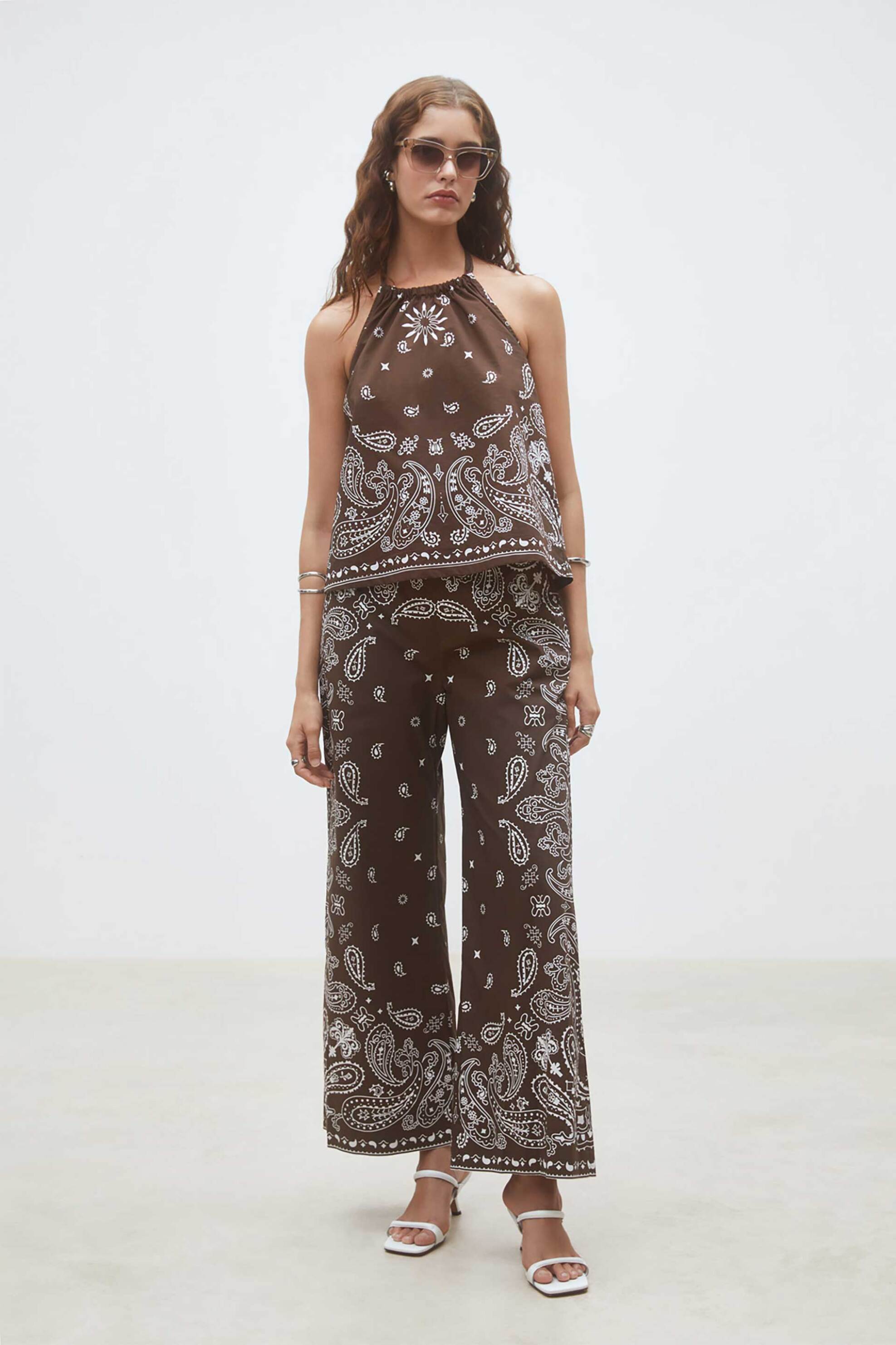 Suncoo Paris γυναικείο τοπ με bandana print 