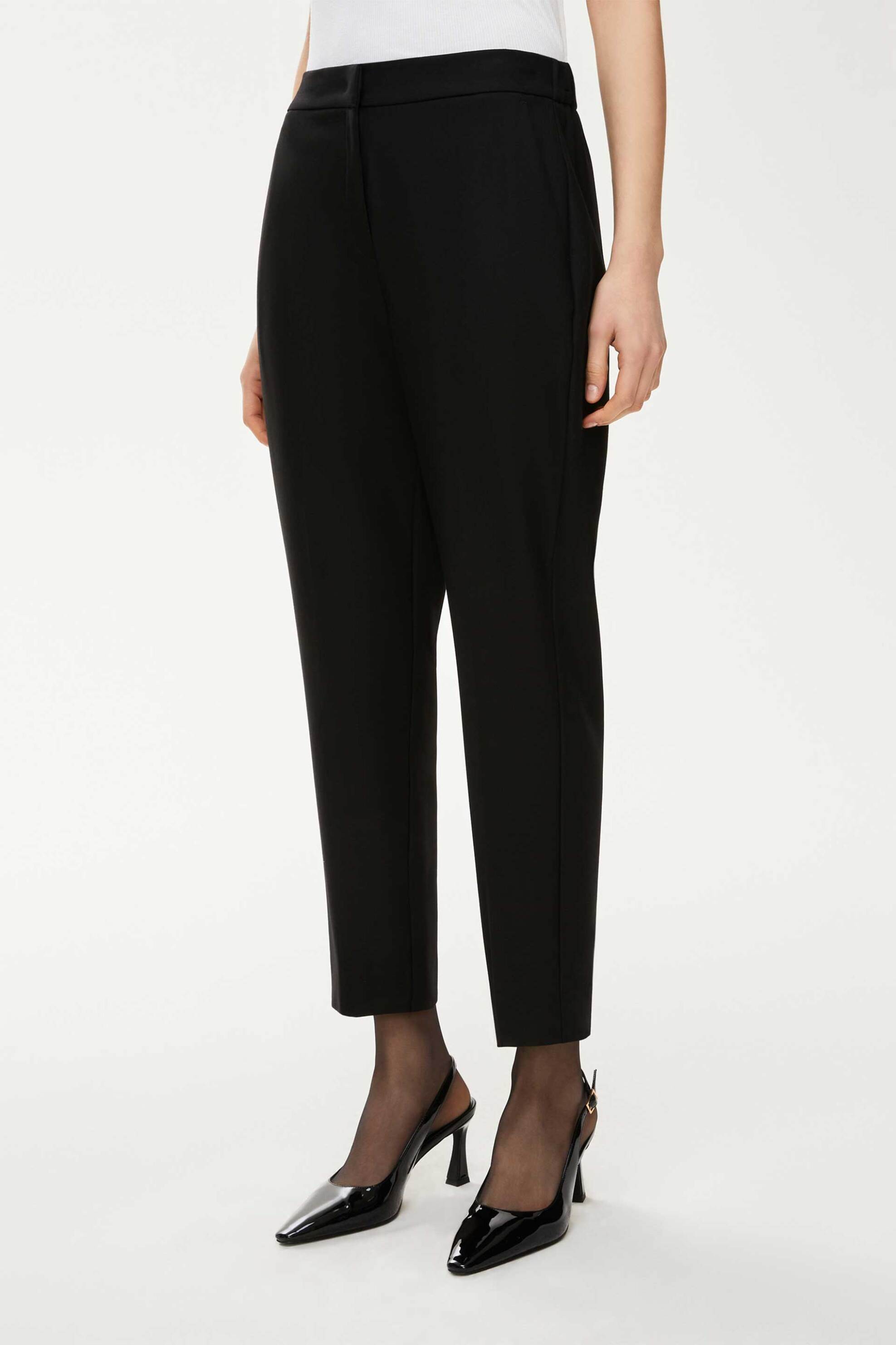 iBlues γυναικείο παντελόνι υφασμάτινο "Vivy" - 2527136041200 Μαύρο φωτογραφία