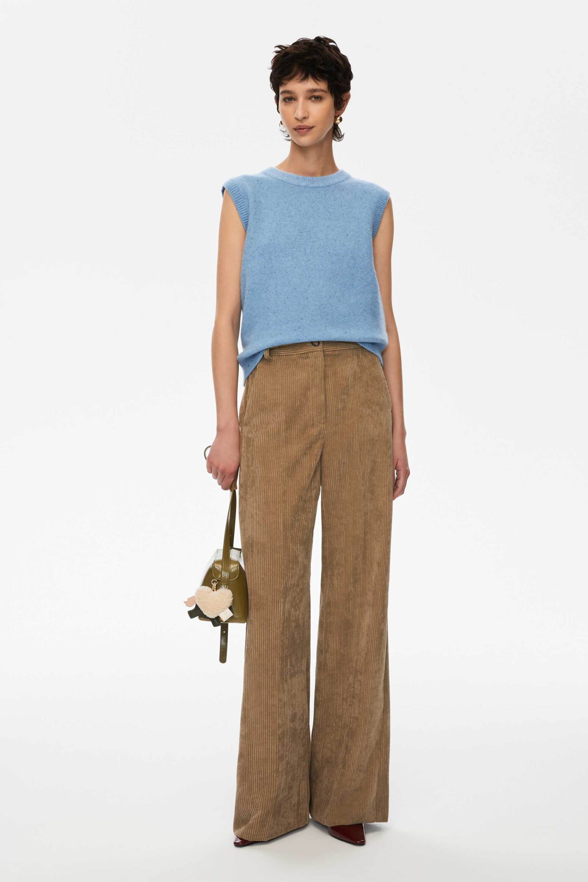 I BLUES iBlues γυναικείο παντελόνι κοτλέ "Trillo" - 2527136092200 Ταμπά