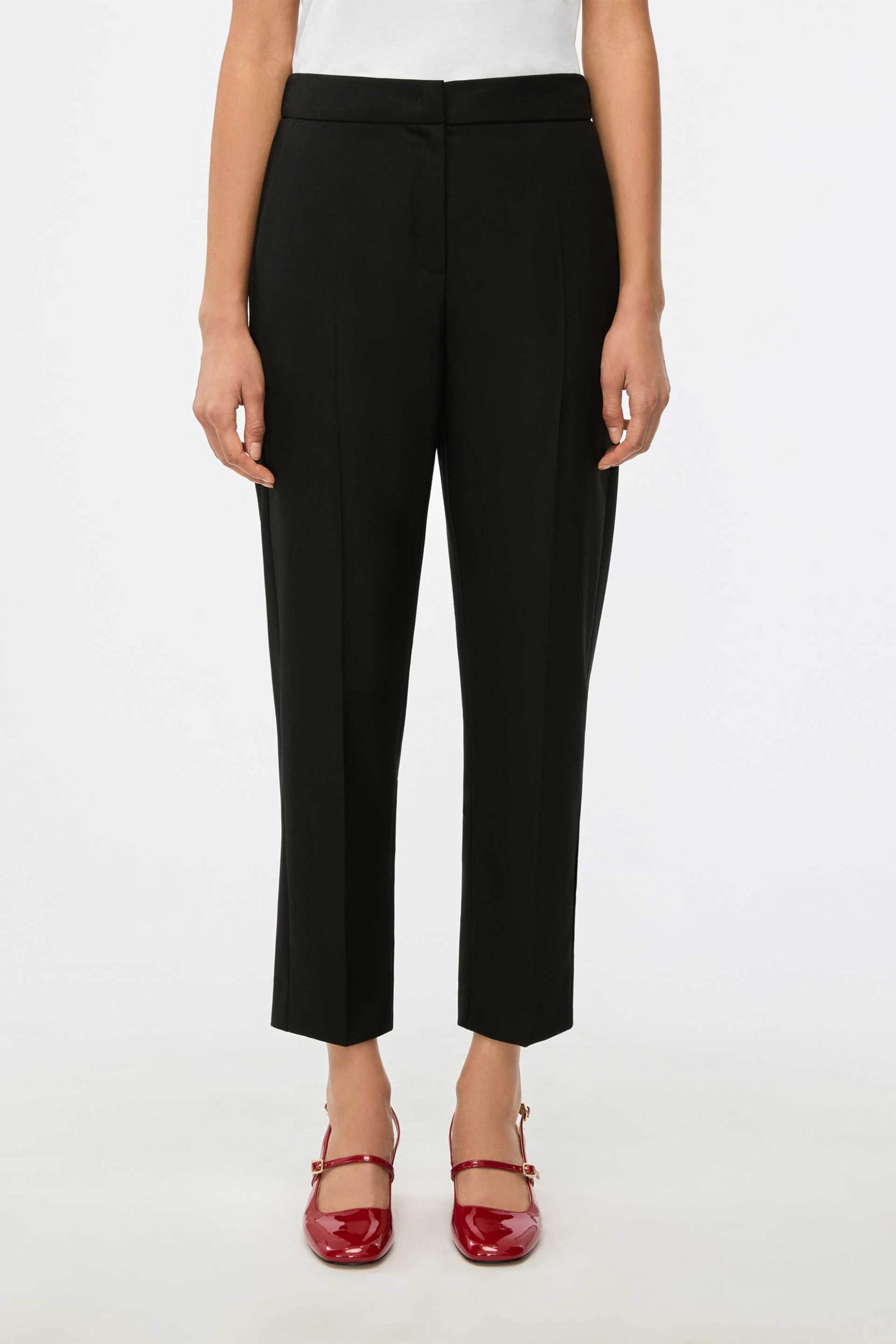 iBlues γυναικείο παντελόνι Palazzo Fit "Iblfilovia" - 2617131041 Μαύρο φωτογραφία