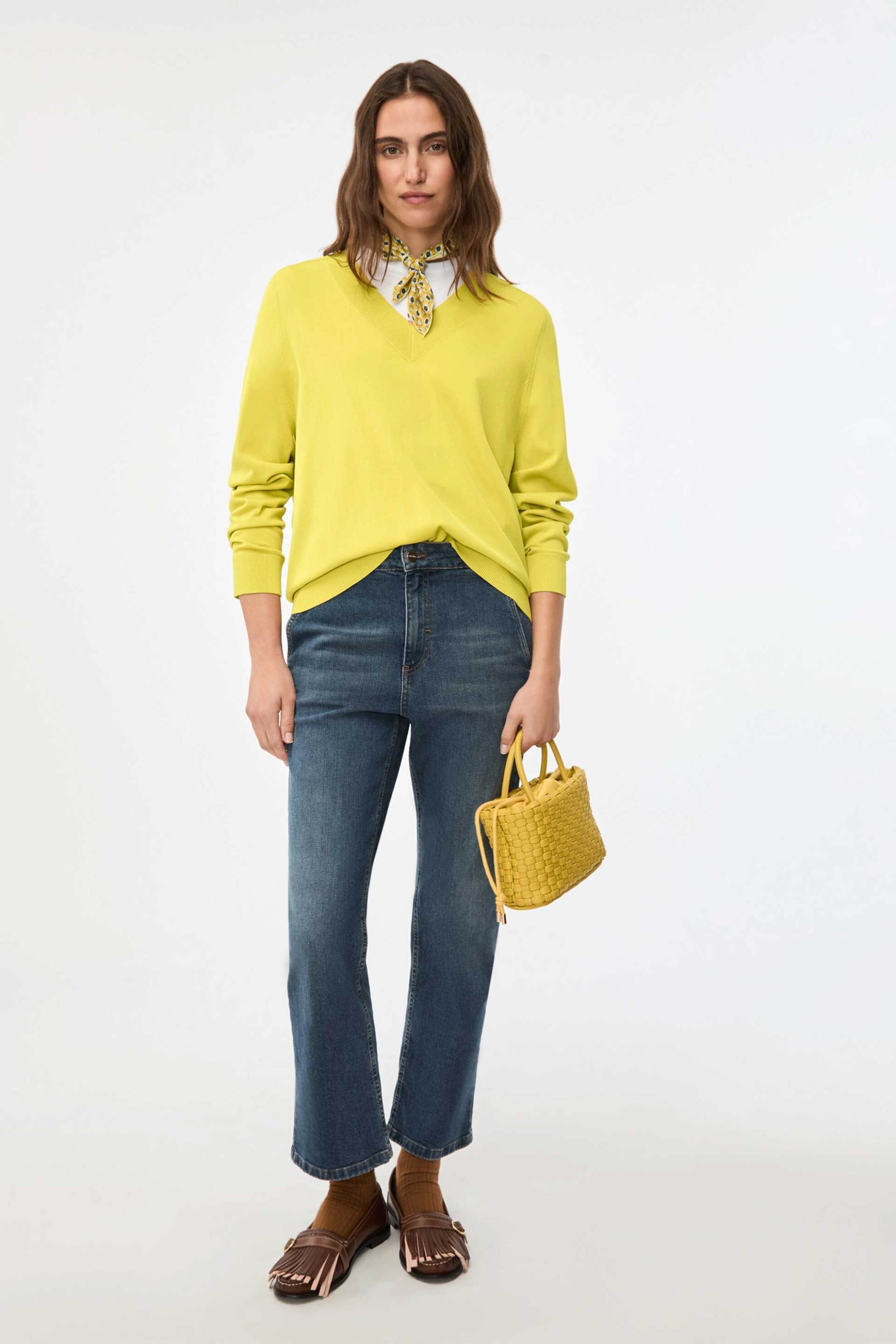 iBlues γυναικεία πλεκτή μπλούζα "Iblsfere" - 2617361061 Κίτρινο φωτογραφία