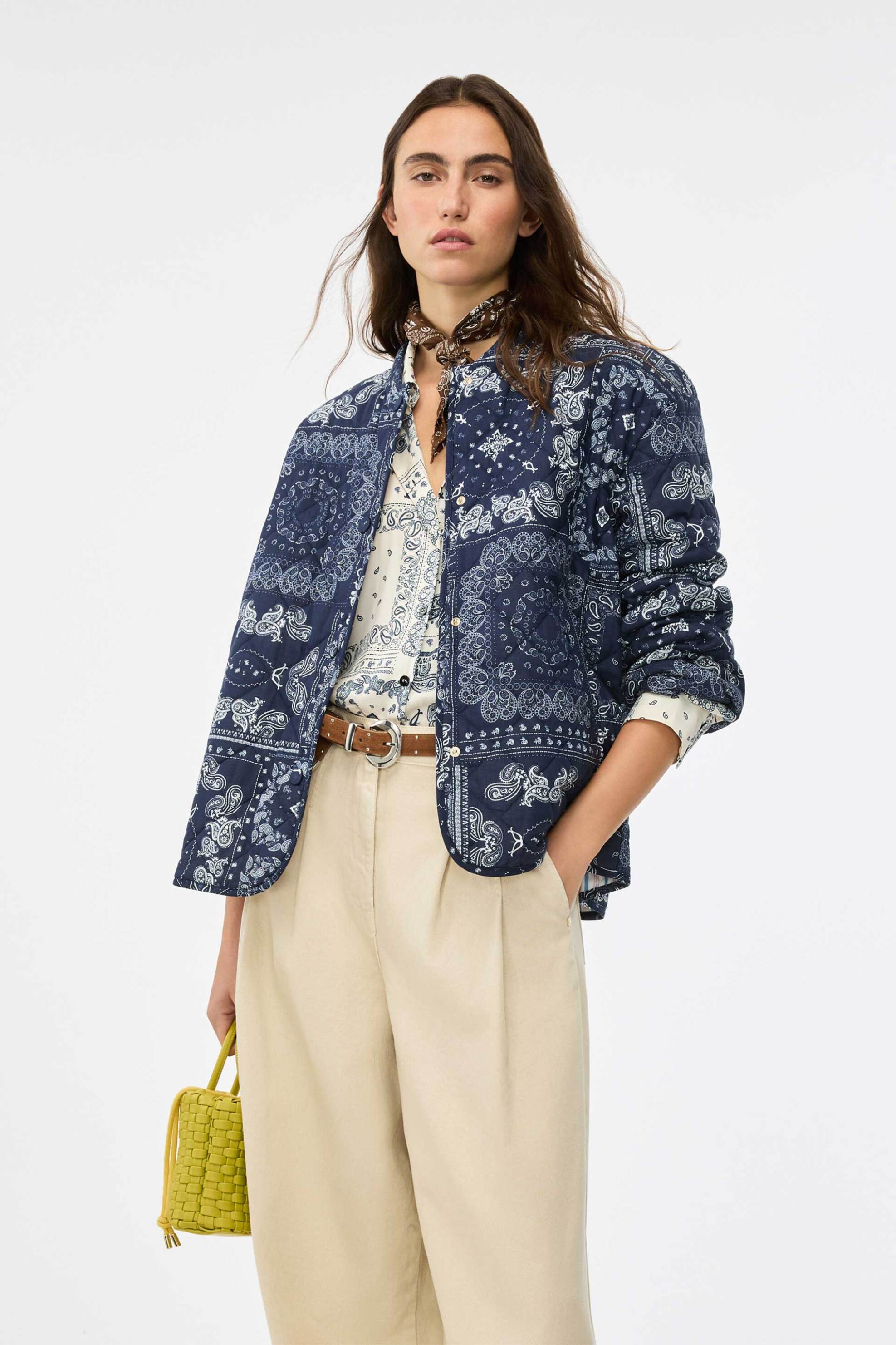 iBlues γυναικείο jacket καπιτονέ με all-over print "Iblfianco" - 2617481041 Μπλε Σκούρο φωτογραφία