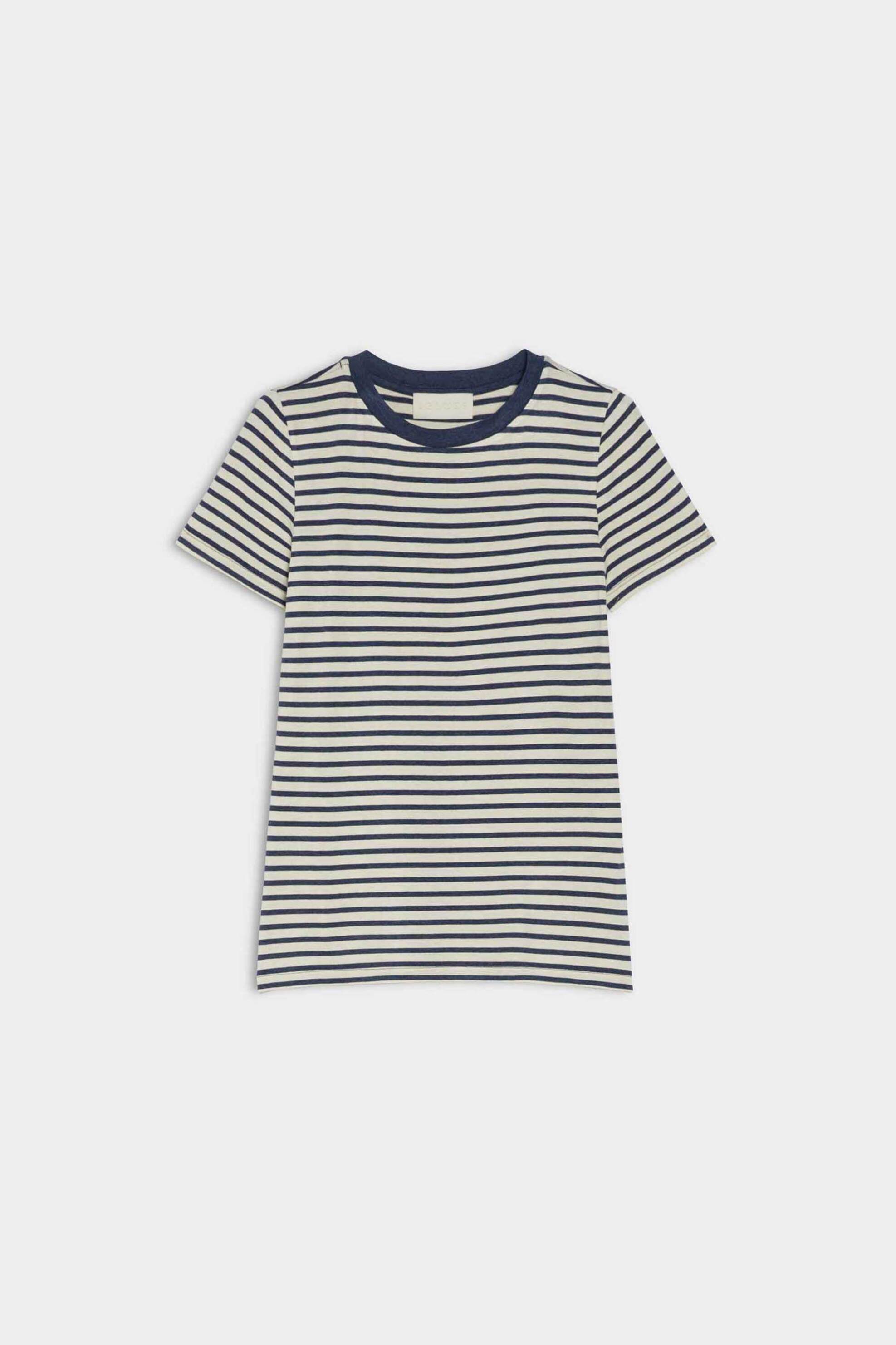 Iblues Γυναικείο T-Shirt με Ριγέ Σχέδιο Iblfuxia - 2617971021 Μπλε