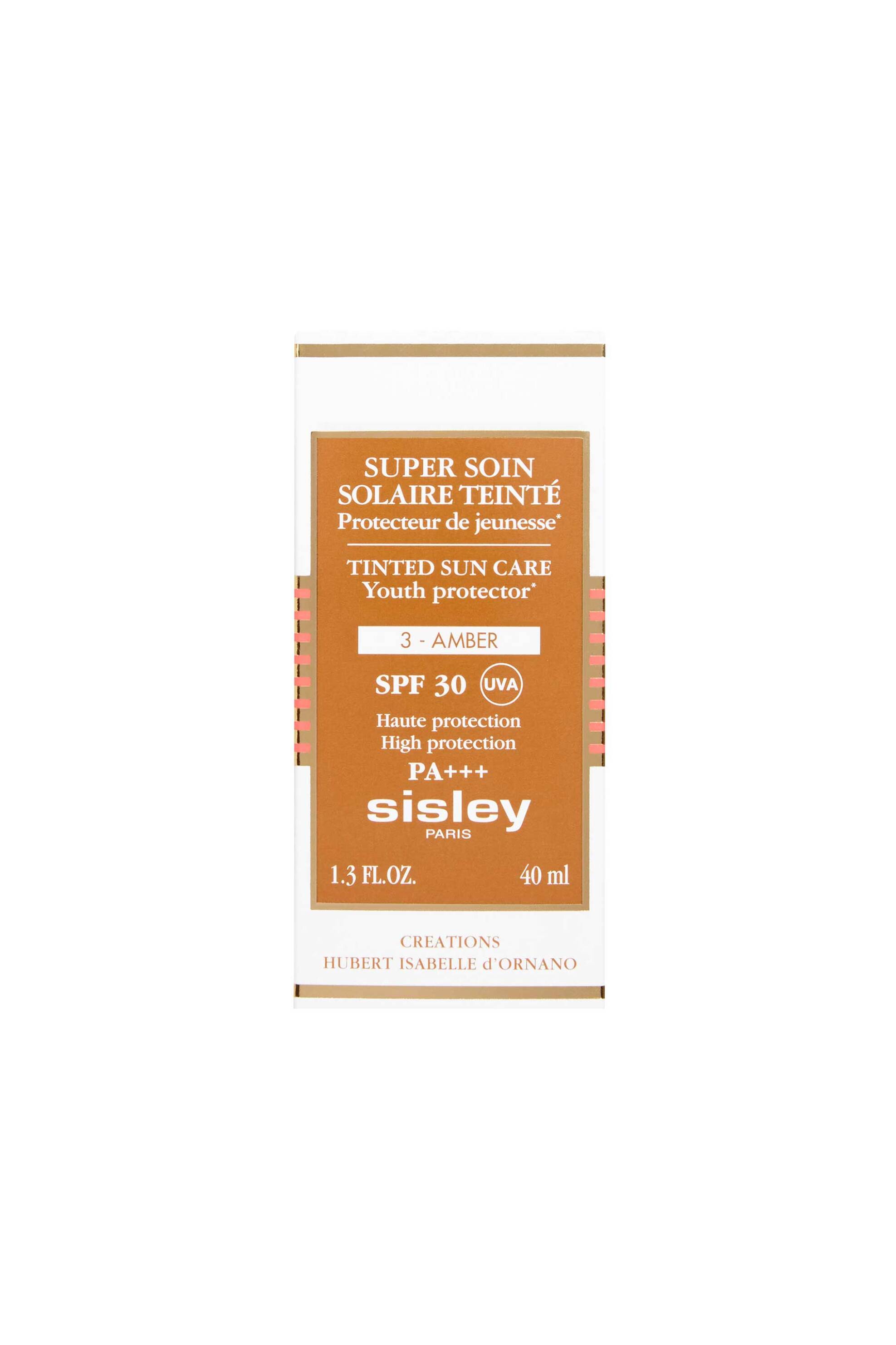 Sisley Super Soin Solaire Facial Sun Care Spf 30 40 ML N°3 Amber