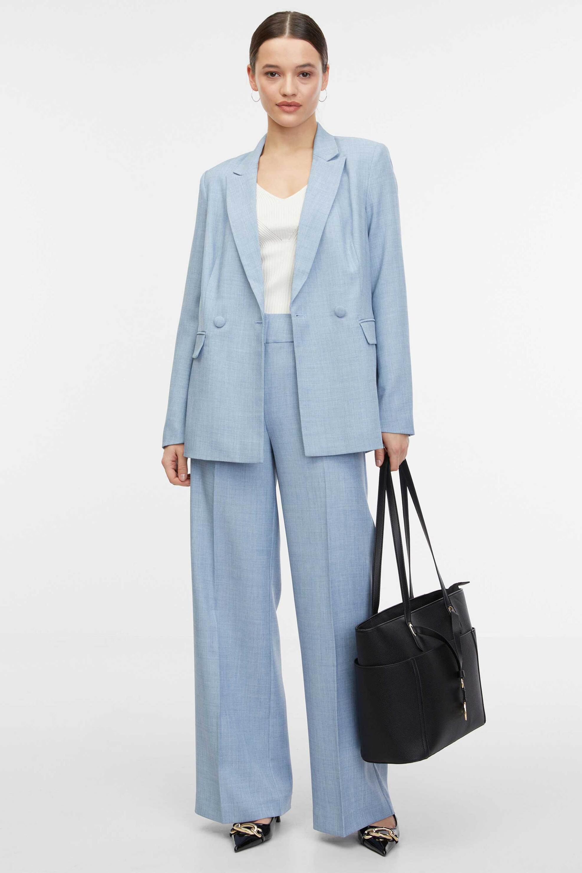 Orsay γυναικείο σακάκι μονόχρωμο με τσέπες μπροστά και άνοιγμα πίσω - 1000155-X16-4010 φωτογραφία