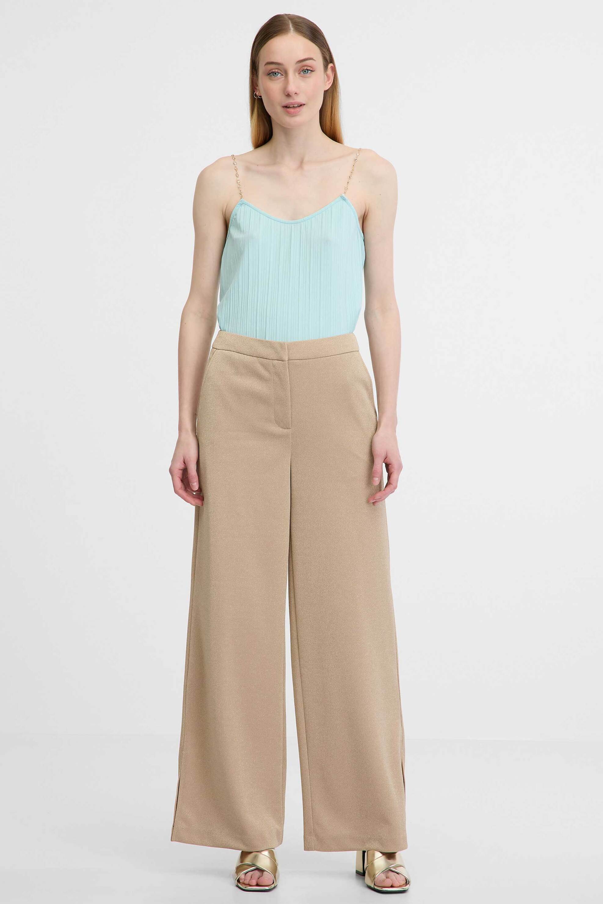 Orsay γυναικείo παντελόνι Wide Leg - 1000859-X14-1012 Μπεζ