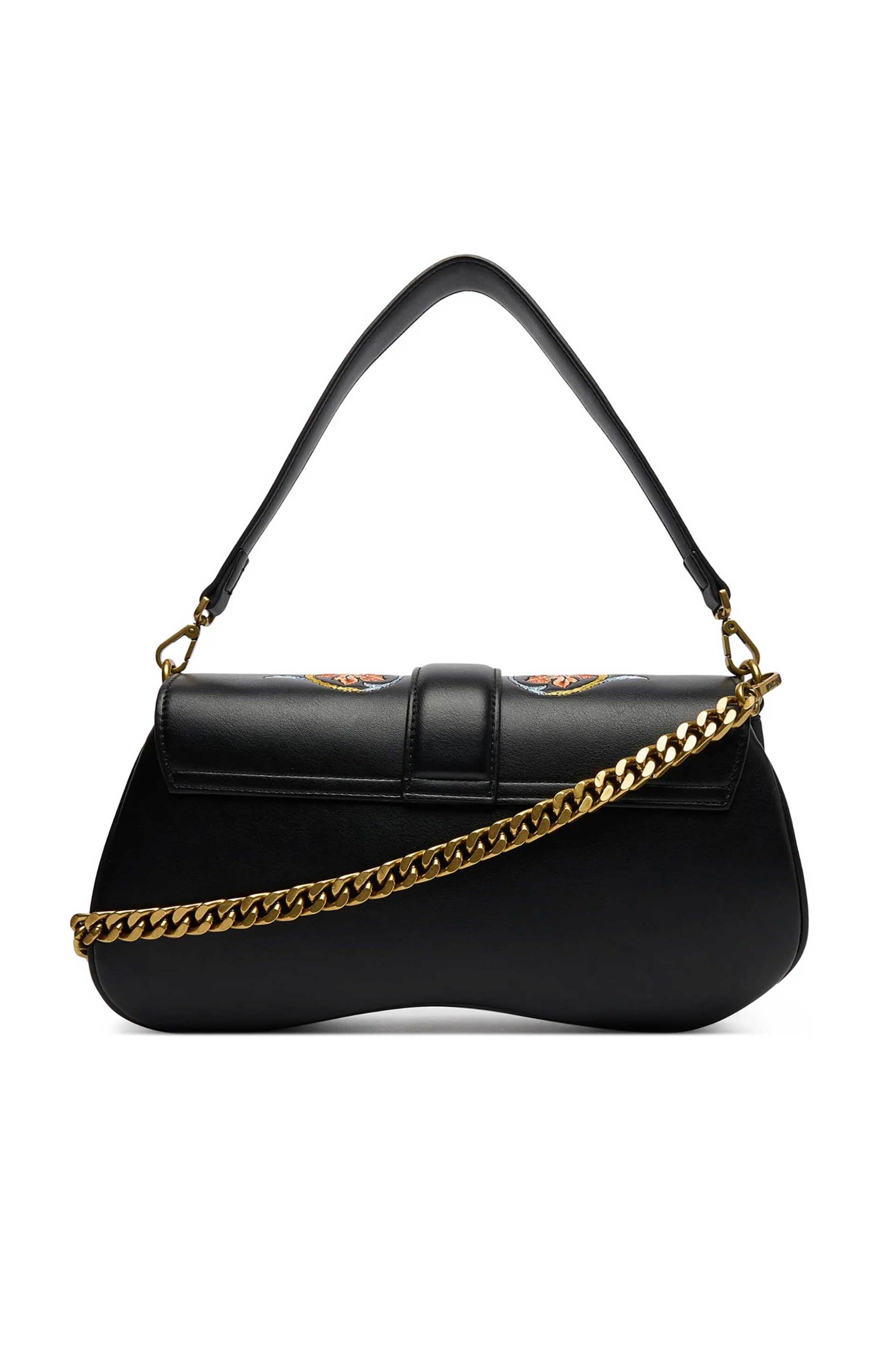 JUST CAVALLI Just Cavalli γυναικεία τσάντα χειρός με κέντημα - 80RA4BA1ZSE08 Μαύρο - 2
