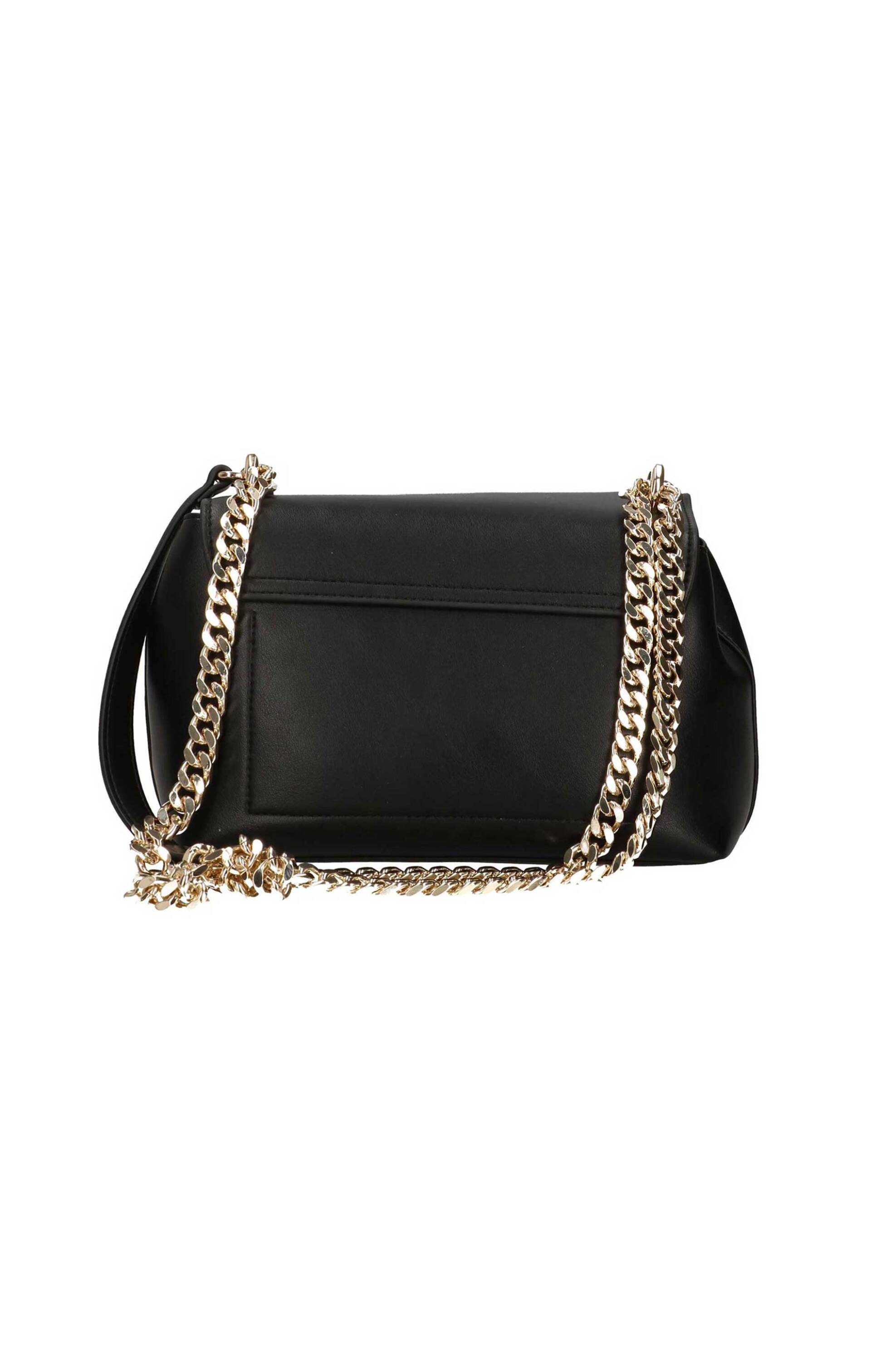 Just Cavalli γυναικεία τσάντα ώμου με charms - 80RA4BE2ZSD85 Μαύρο