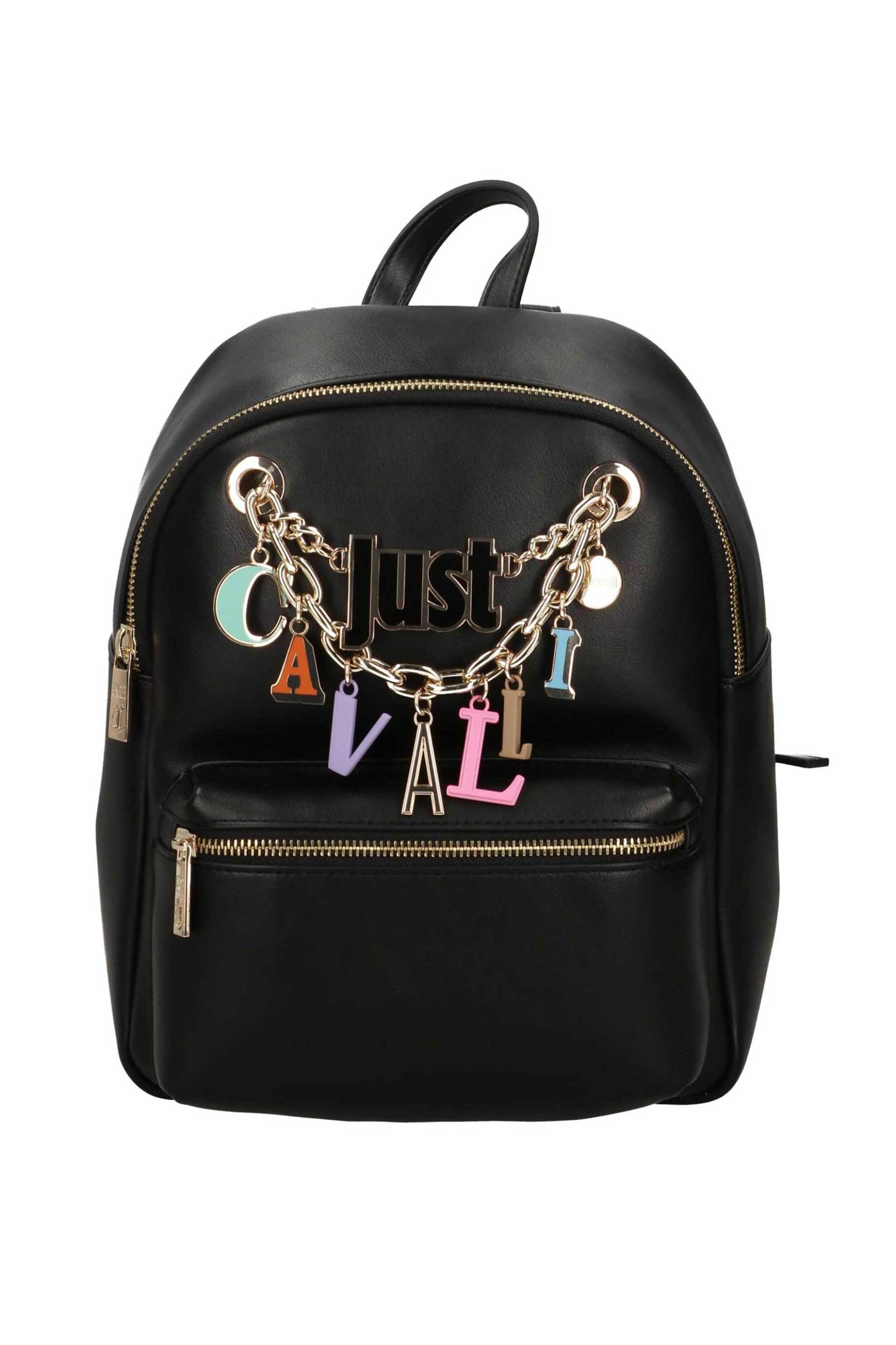 Just Cavalli γυναικείο backpack "Zaino" - 80RA4BE6ZSD85 Μαύρο