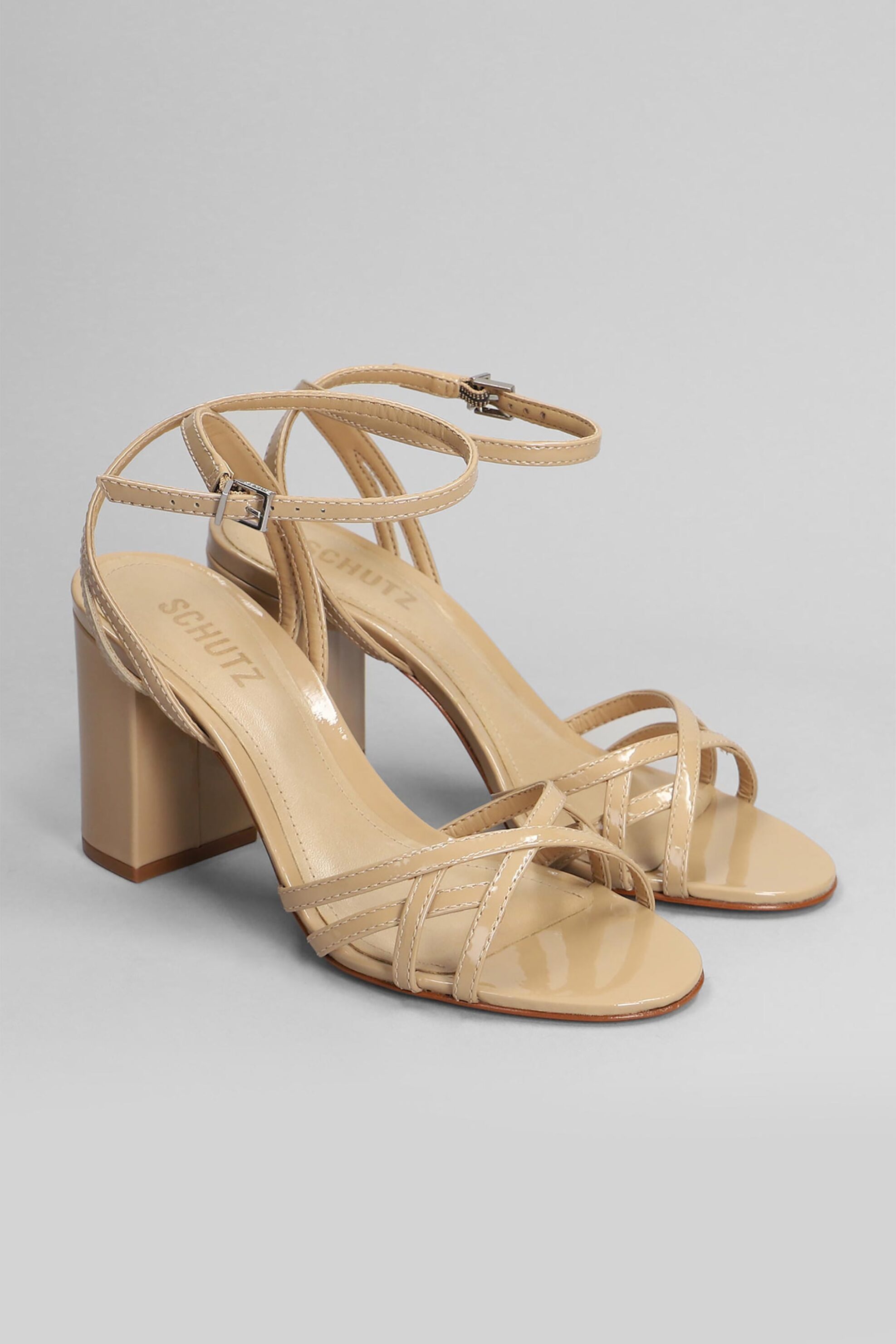 Schutz γυναικεία σανδάλια με λουράκια - S2118900520002 Μπεζ