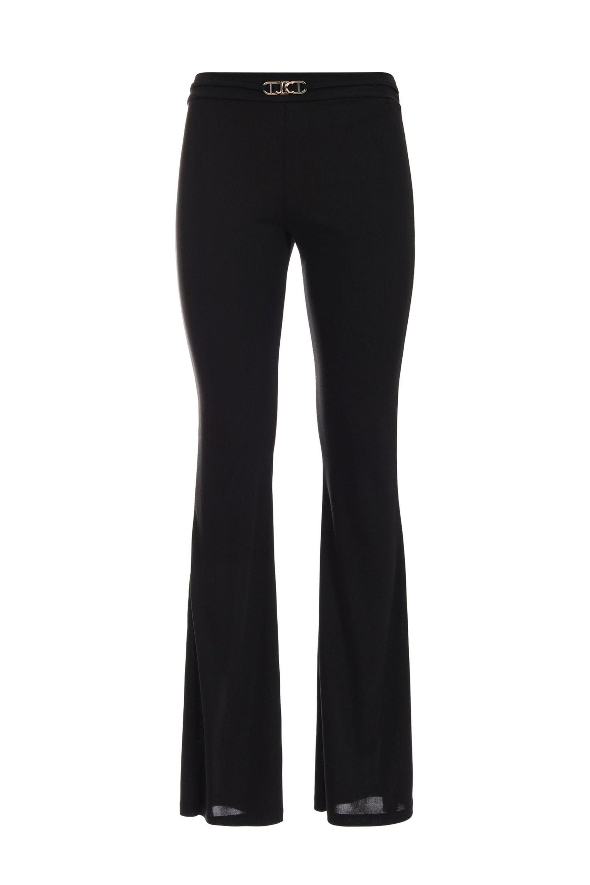 JUST CAVALLI Just Cavalli γυναικείο παντελόνι ελαστικό - 80PAC101J0253 Μαύρο