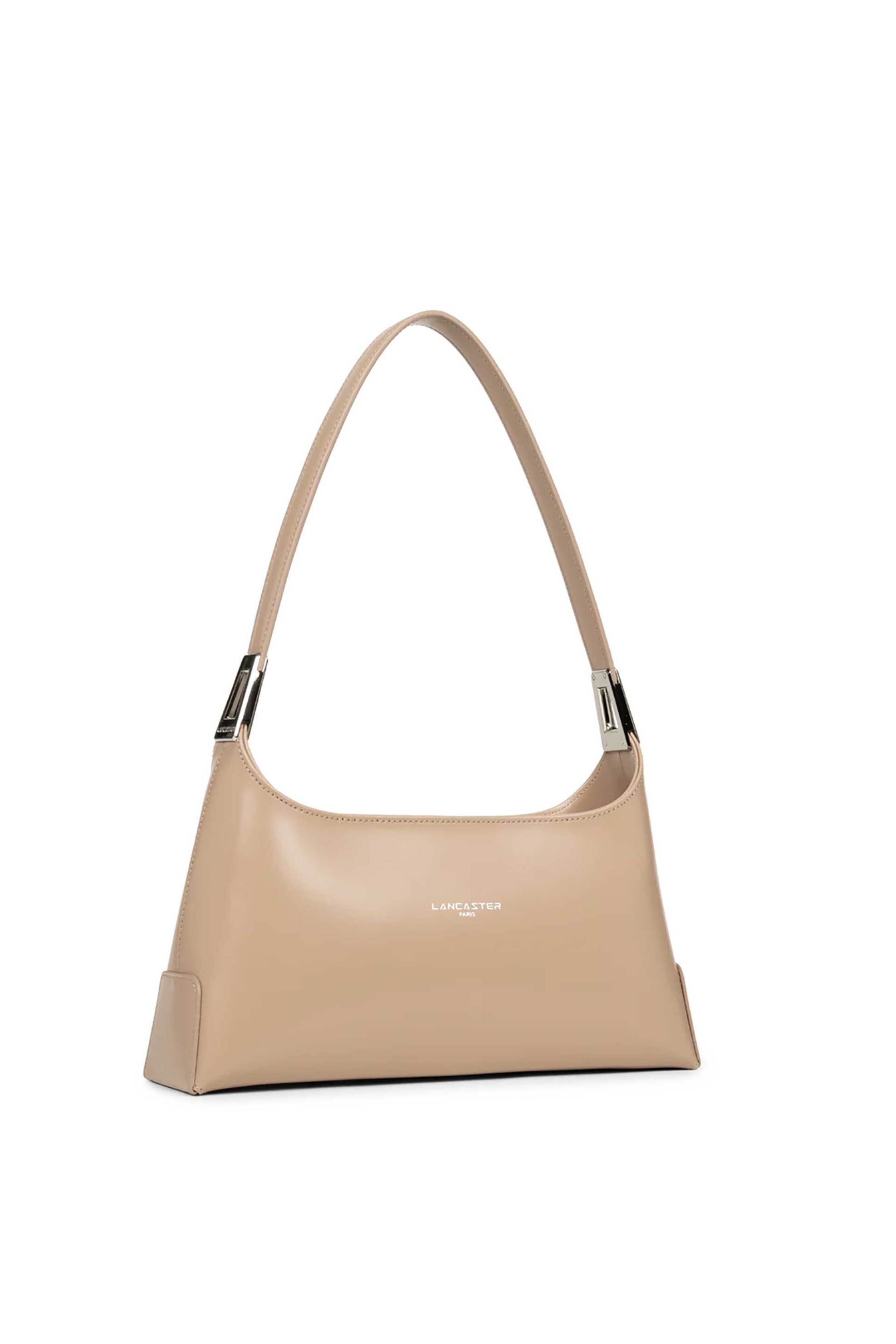 LANCASTER BAGS Lancaster γυναικεία δερμάτινη τσάντα ώμου "Suave Ace Medium" - 433-20 Καμηλό - 2
