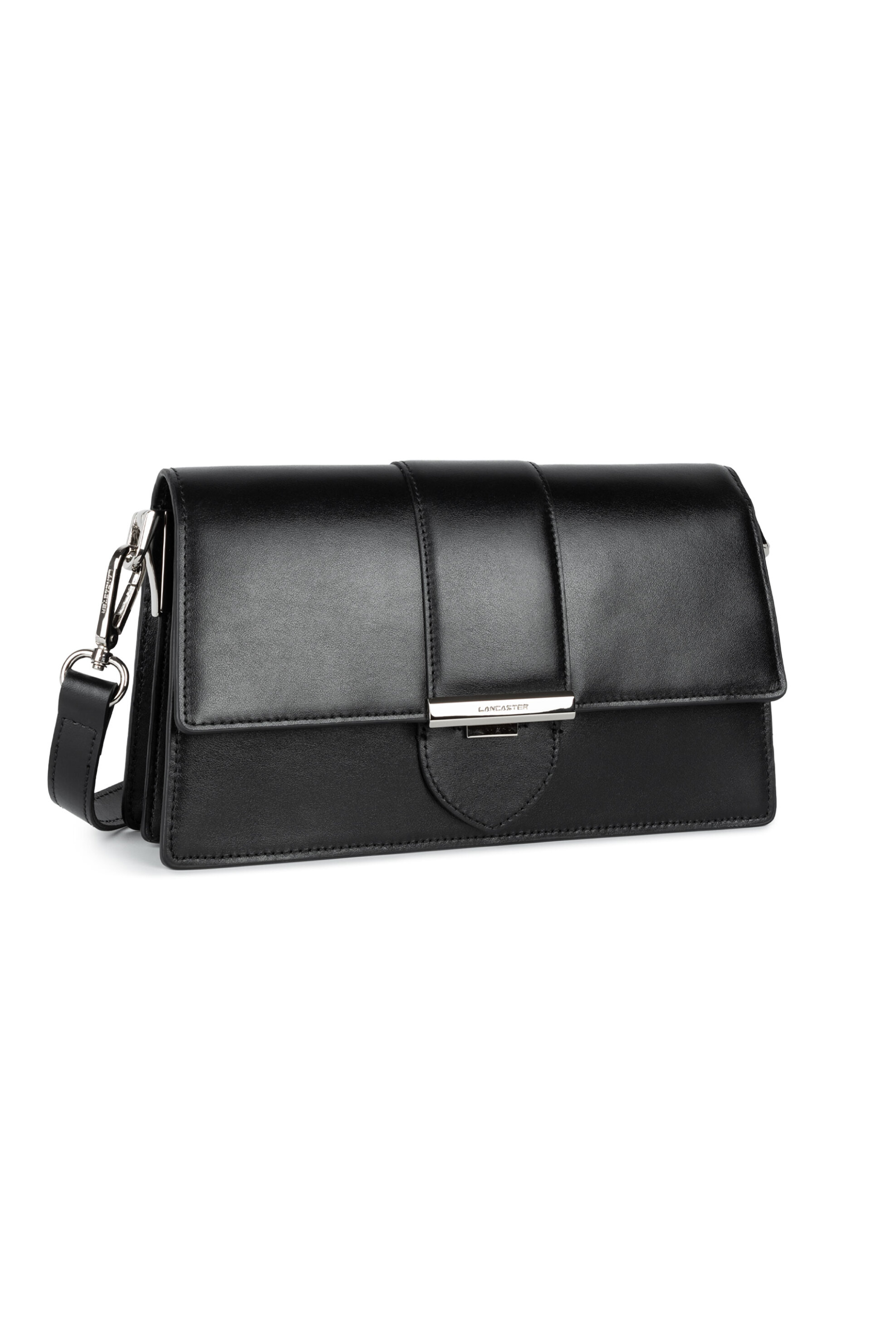Lancaster γυναικεία δερμάτινη τσάντα crossbody "Paris Ily" - 531-017 Μαύρο φωτογραφία