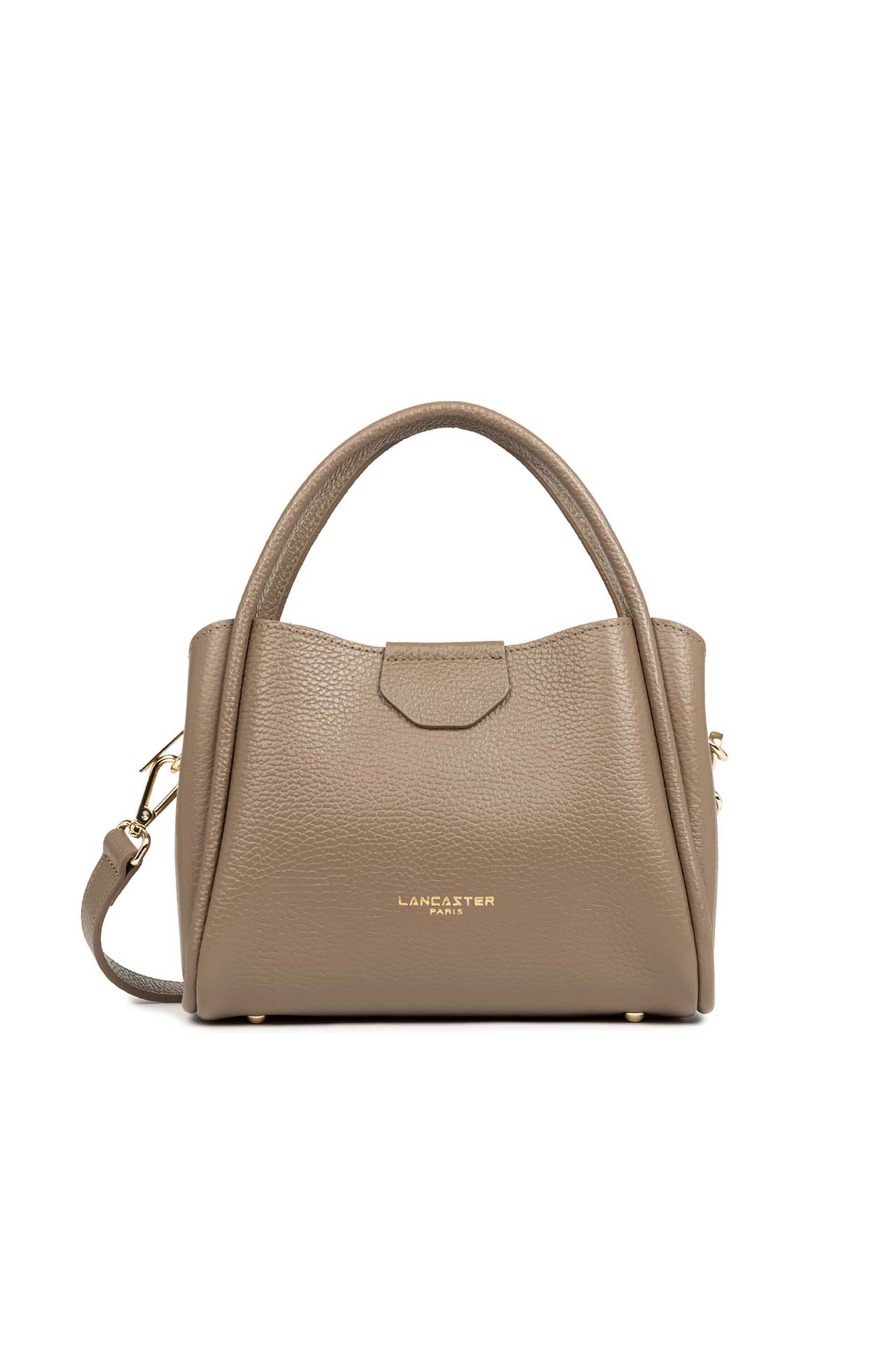 Lancaster γυναικείο δερμάτινο mini bag χειρός "Ida Double Small"