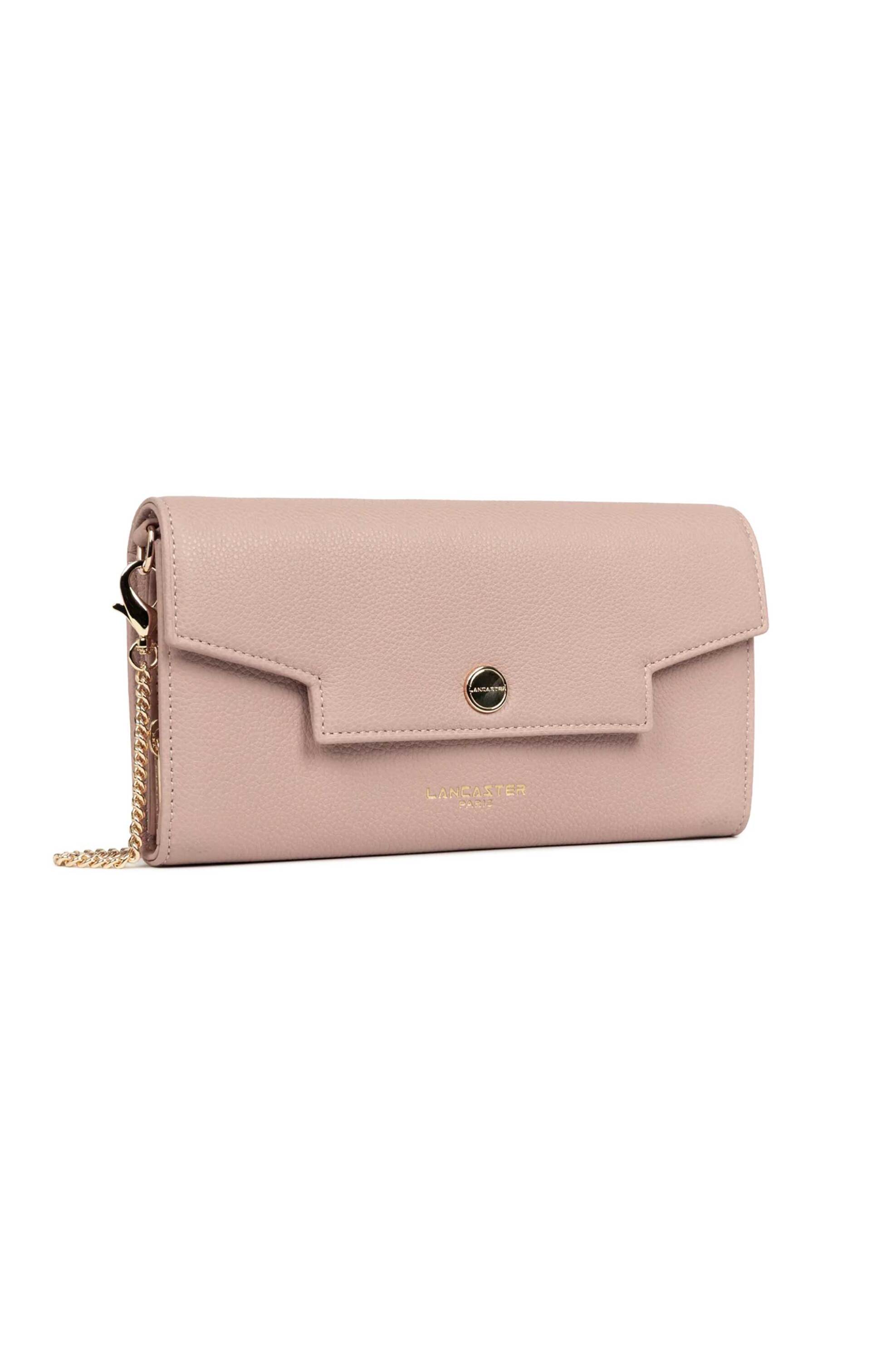 Lancaster γυναικεία δερμάτινη τσάντα clutch "Mademoiselle Grace Small" - 172-33 Nude φωτογραφία